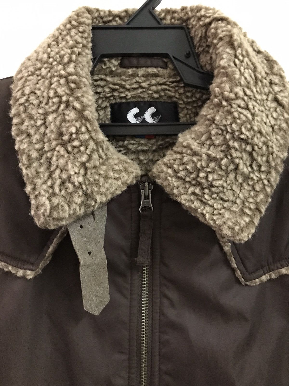Japanese Brand × Kansai Yamamoto Vintage Kansai Yamamoto B3 Shearling Jacket Size US M / EU 48-50 / 2 - 2 Thumbnail