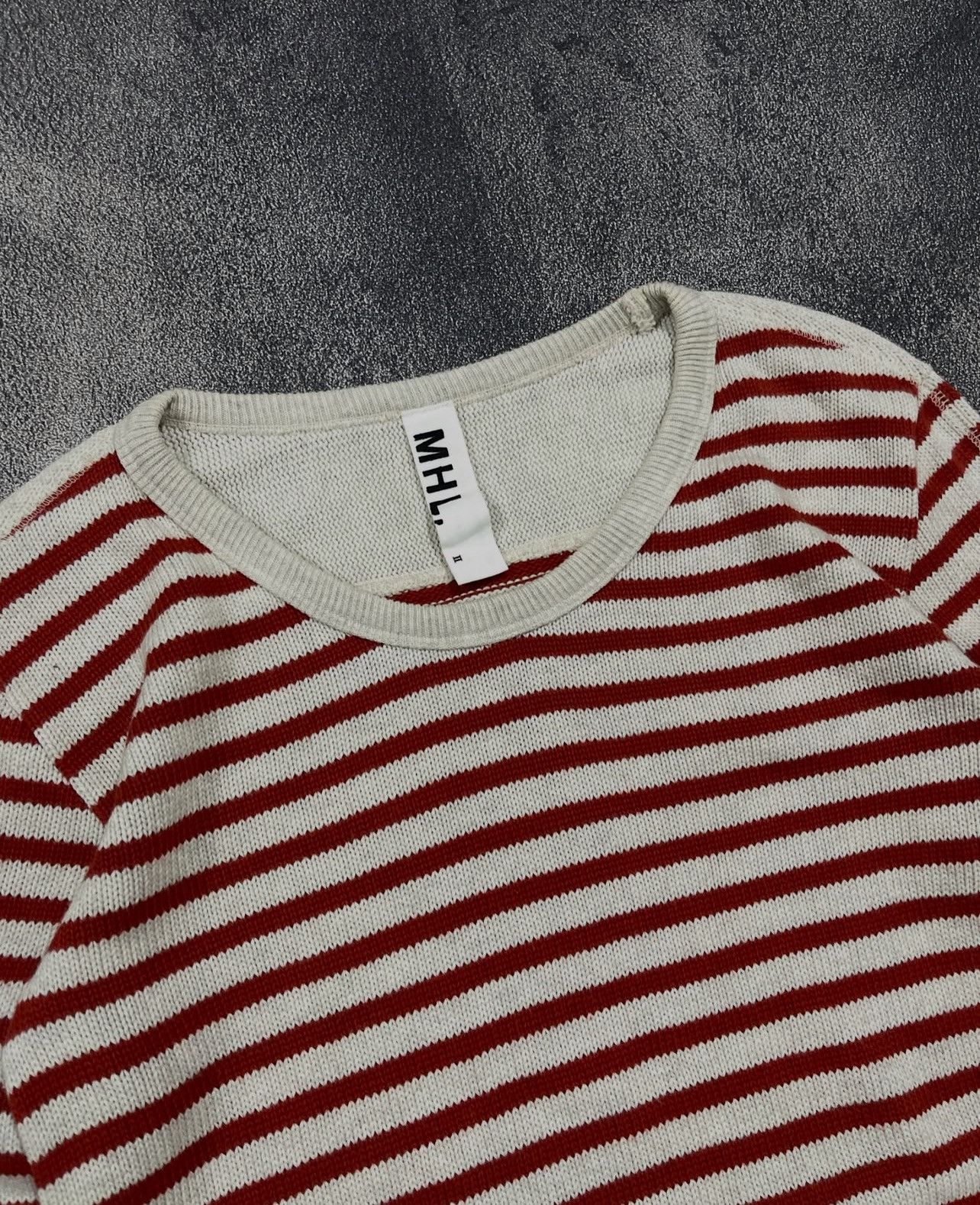 Margaret Howell MHL Longsleeve Knit Stripe Size US S / EU 44-46 / 1 - 2 Thumbnail