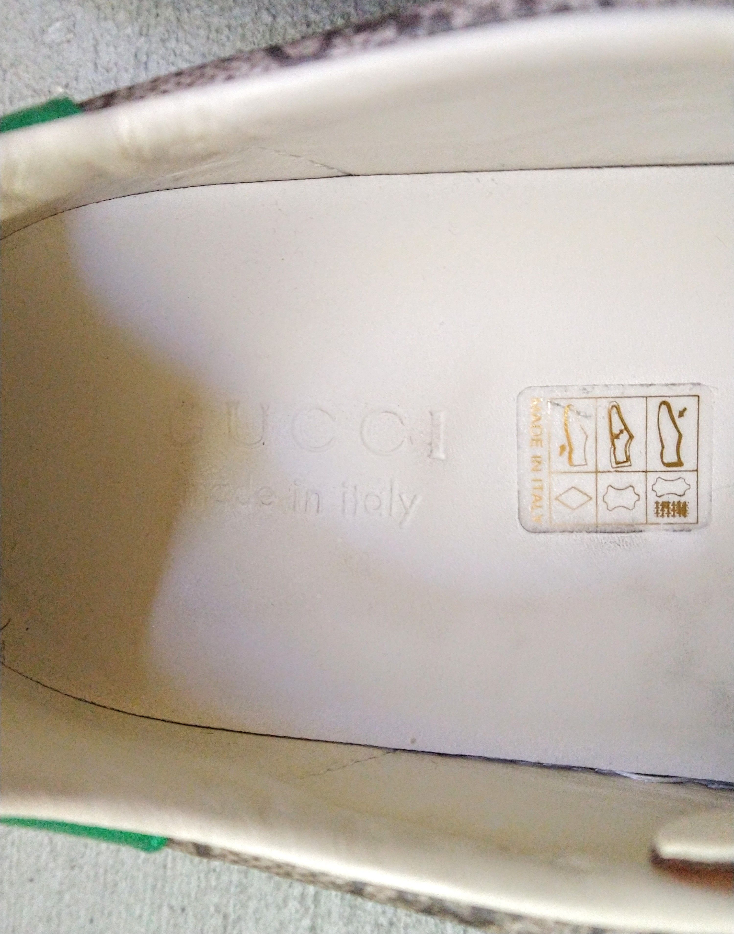 Gucci Gucci Ace Sneakers Size 10.5 Monogram Brown Green Low Size US 10.5 / EU 43-44 - 7 Thumbnail