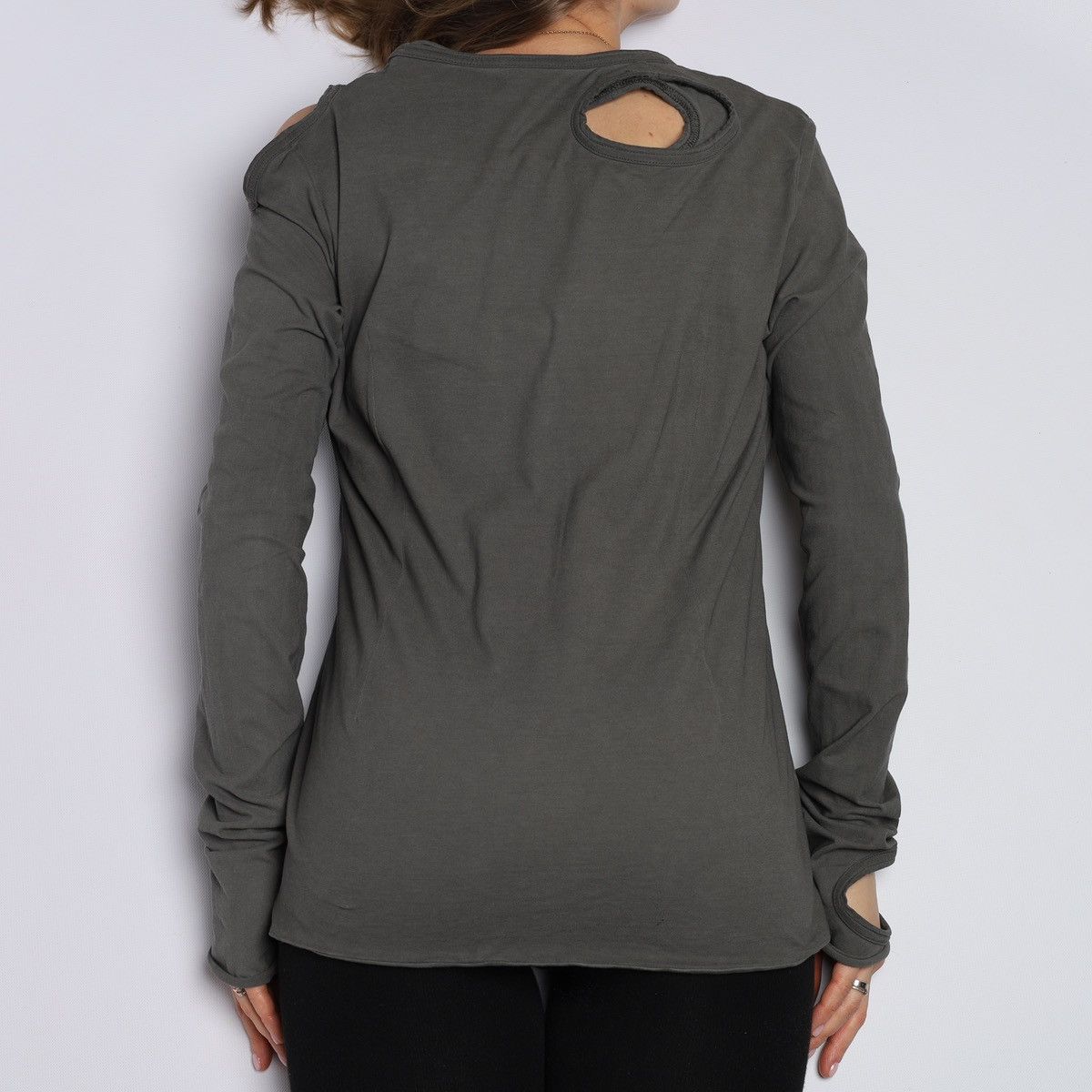 Rundholz Rundholz Black Label Distressed Style Top Holes Cardigan Size M / US 6-8 / IT 42-44 - 5 Thumbnail