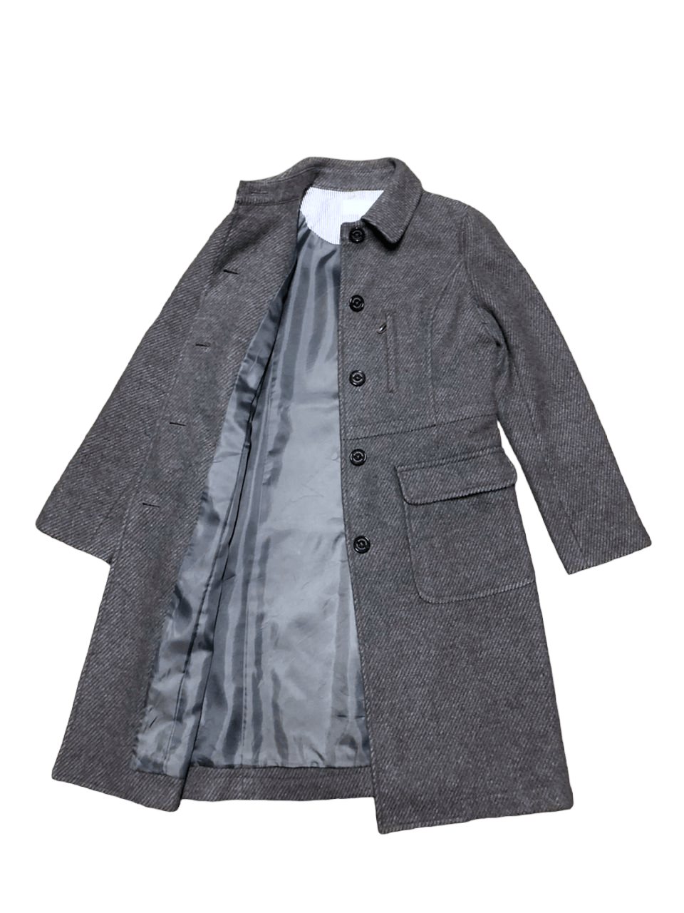 Mackintosh Mackintosh Philosophy Wool Long Coat Size XS / US 0-2 / IT 36-38 - 3 Thumbnail