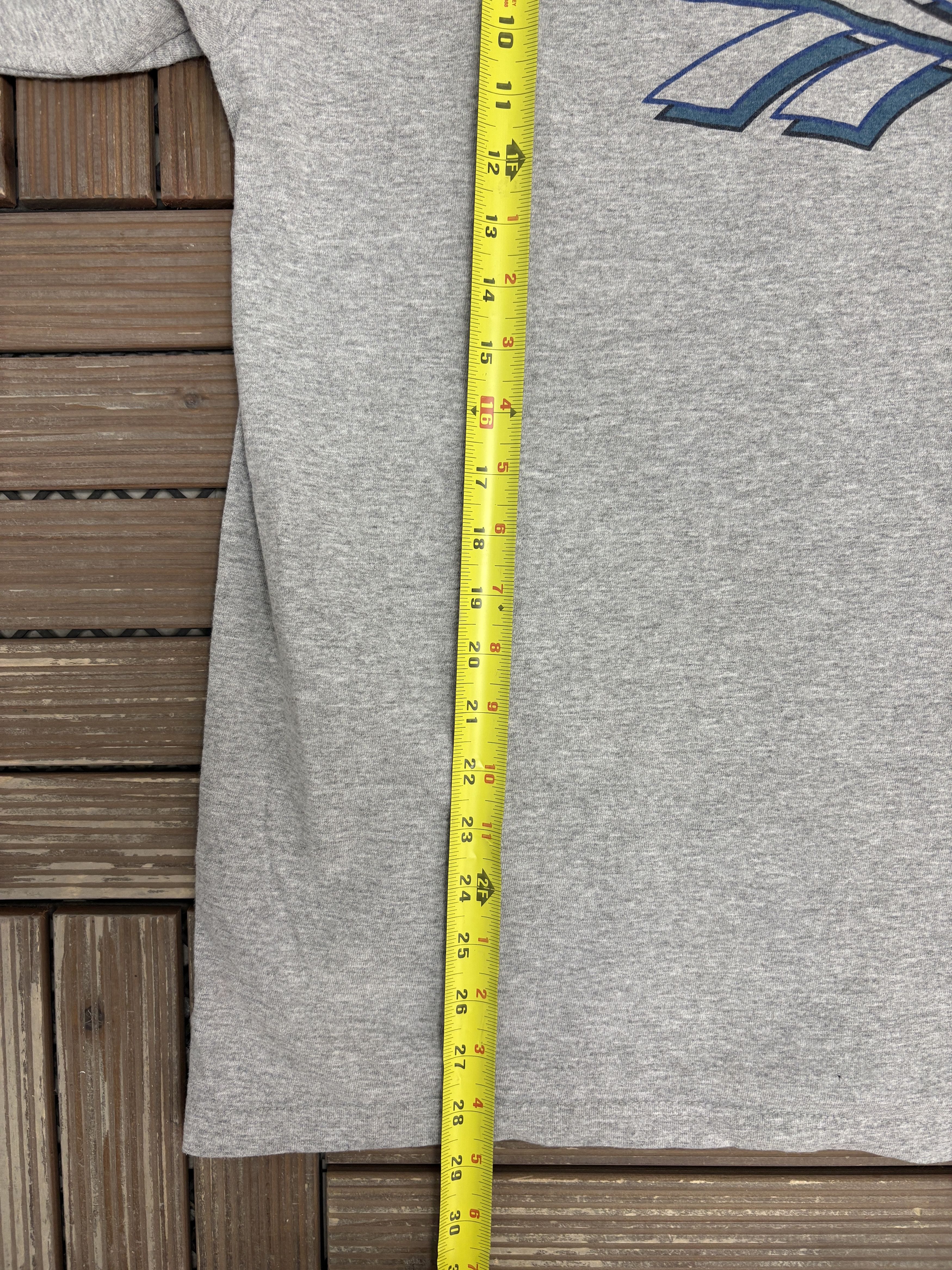 Vintage Reebok Logo Vintage Grey T-Shirt Tee Size US XL / EU 56 / 4 - 6 Thumbnail