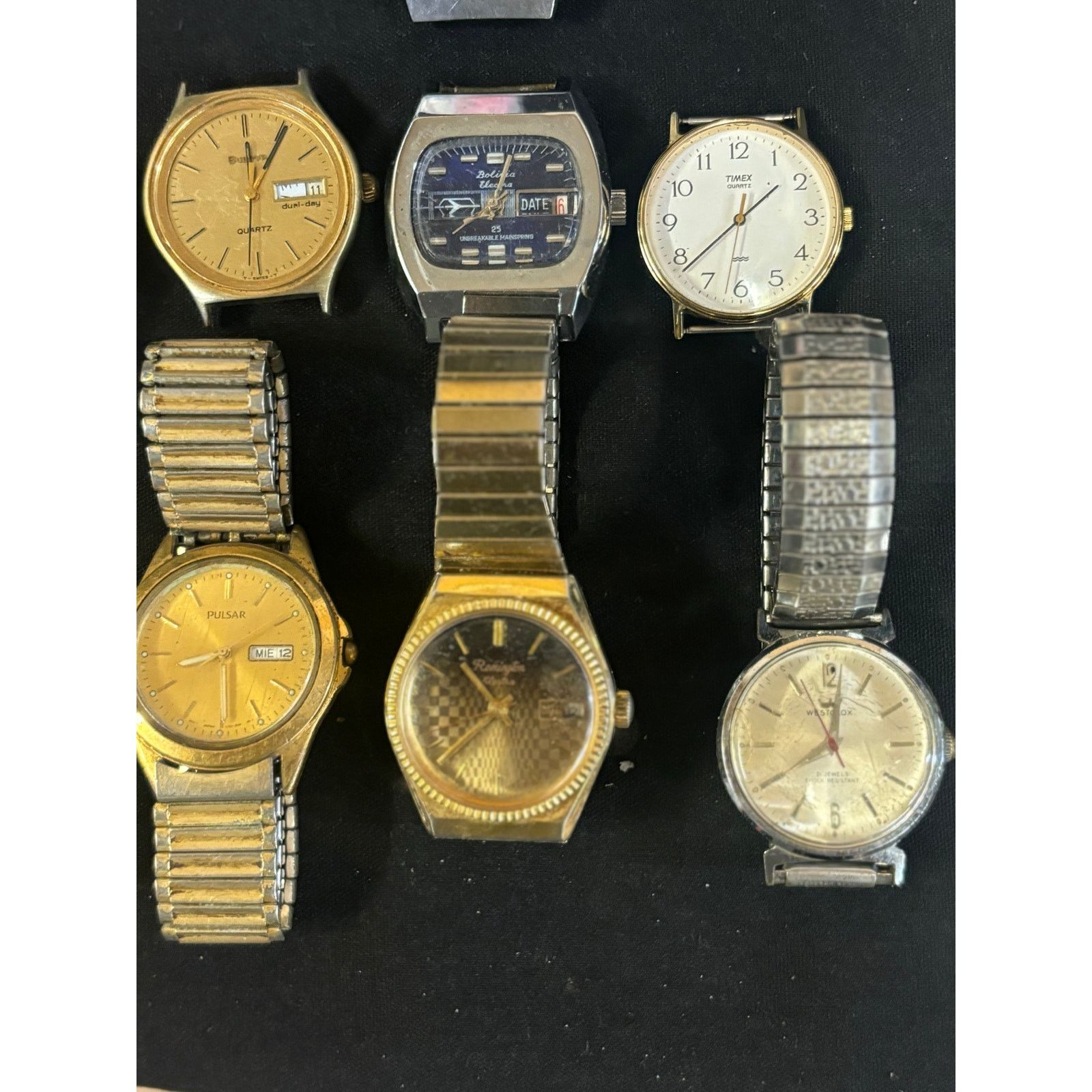 Seiko Watch Lot! 15 Men’s and Women’s Watches! Parts/Repair. Size ONE SIZE - 5 Thumbnail