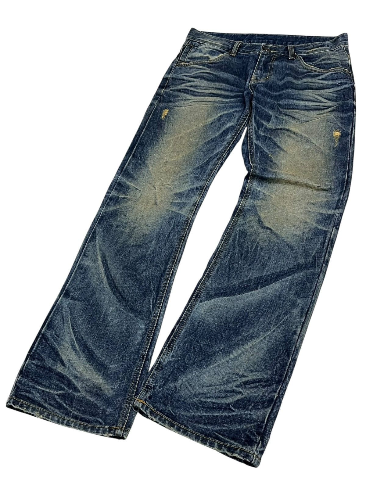 Le Grande Bleu (L.G.B.) DPSR x Improves Mudwash Whisker Flare Archive Size 31" - 5 Thumbnail