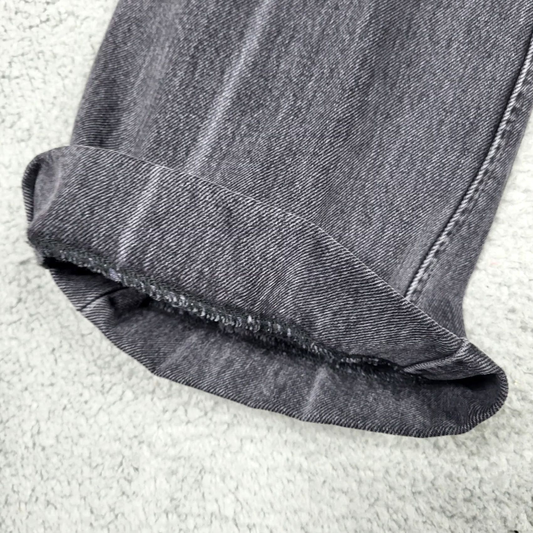 Rag & Bone Rag & Bone DYLAN Grey Kuro Cotton High Waist Crop Kick Flare Jeans Sz 31 NEW Woman Regular Denim Grey/Gray Cotton Jeans Size 24" / US 00 / IT 34 - 6 Thumbnail