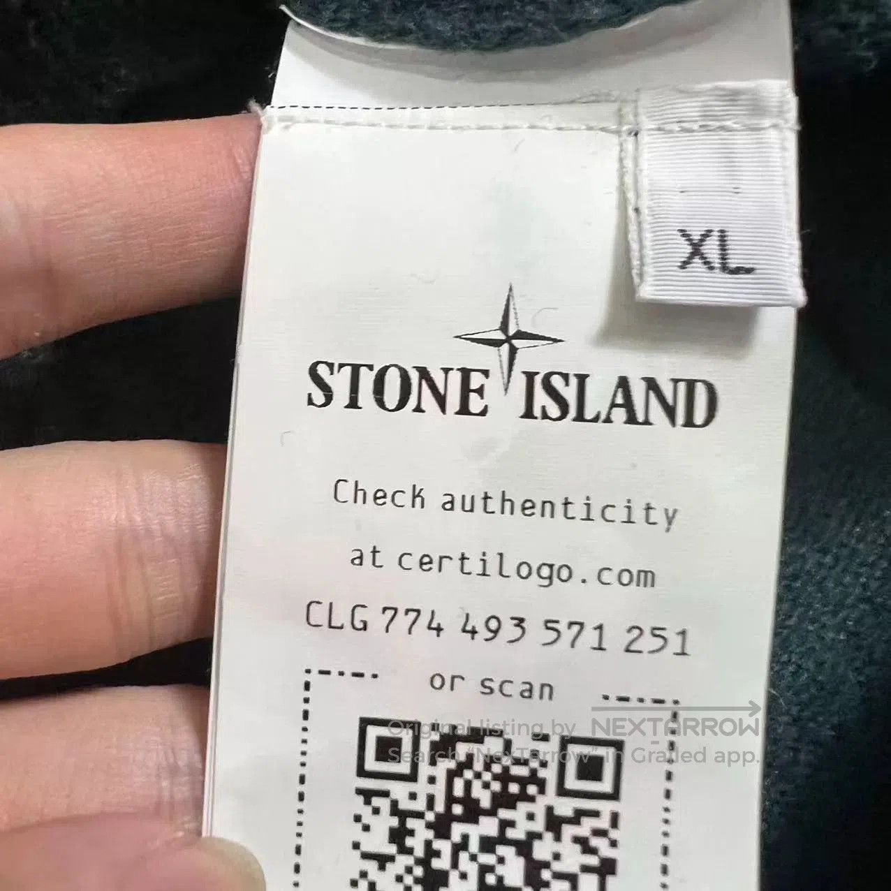Stone Island Stone Island Half-Zip Wool Knit Sweater. Size US XL / EU 56 / 4 - 4 Thumbnail
