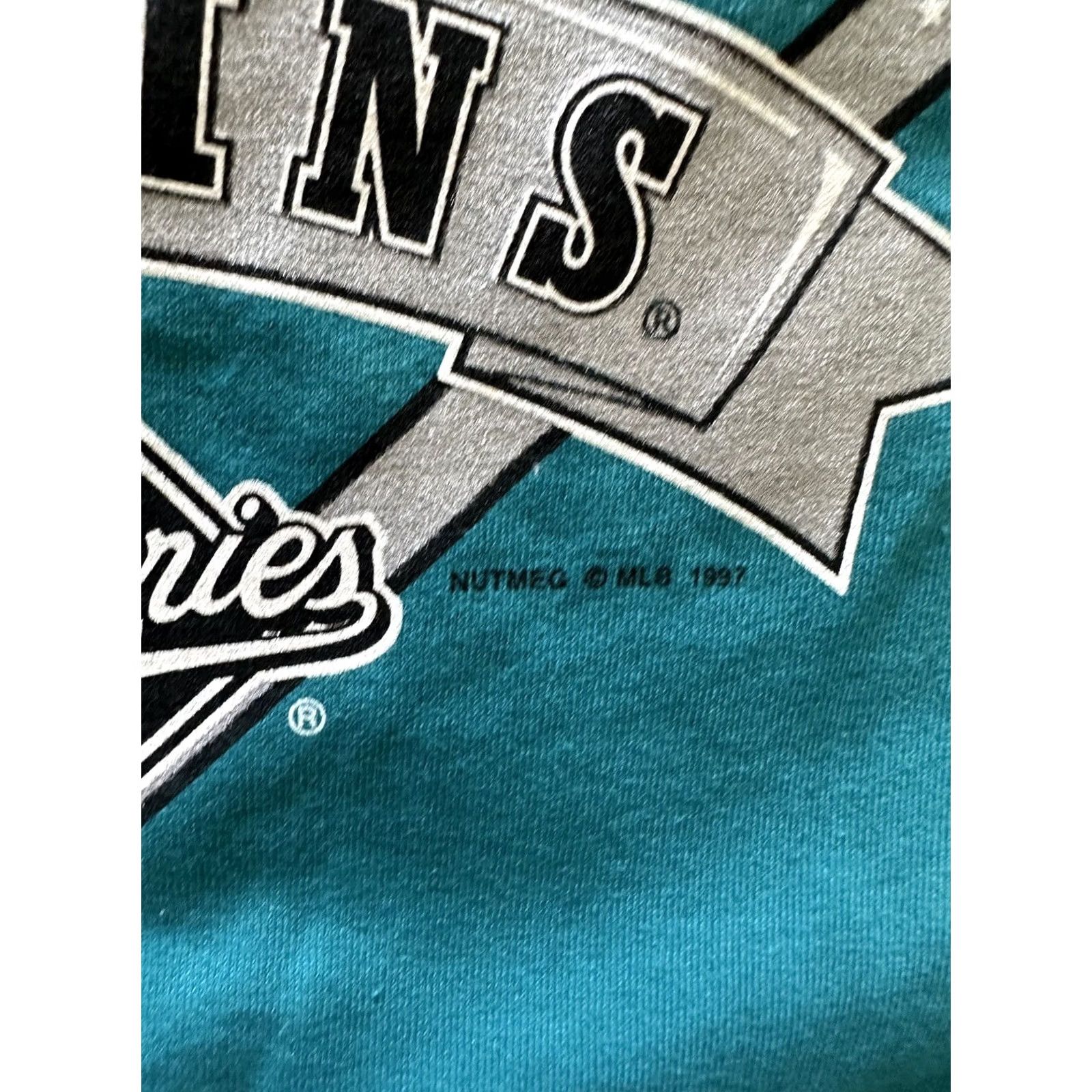 Lee VINTAGE Florida Marlins Baseball MLB World Series Champions 1997 XL Men’s Tee Size US XL / EU 56 / 4 - 4 Thumbnail