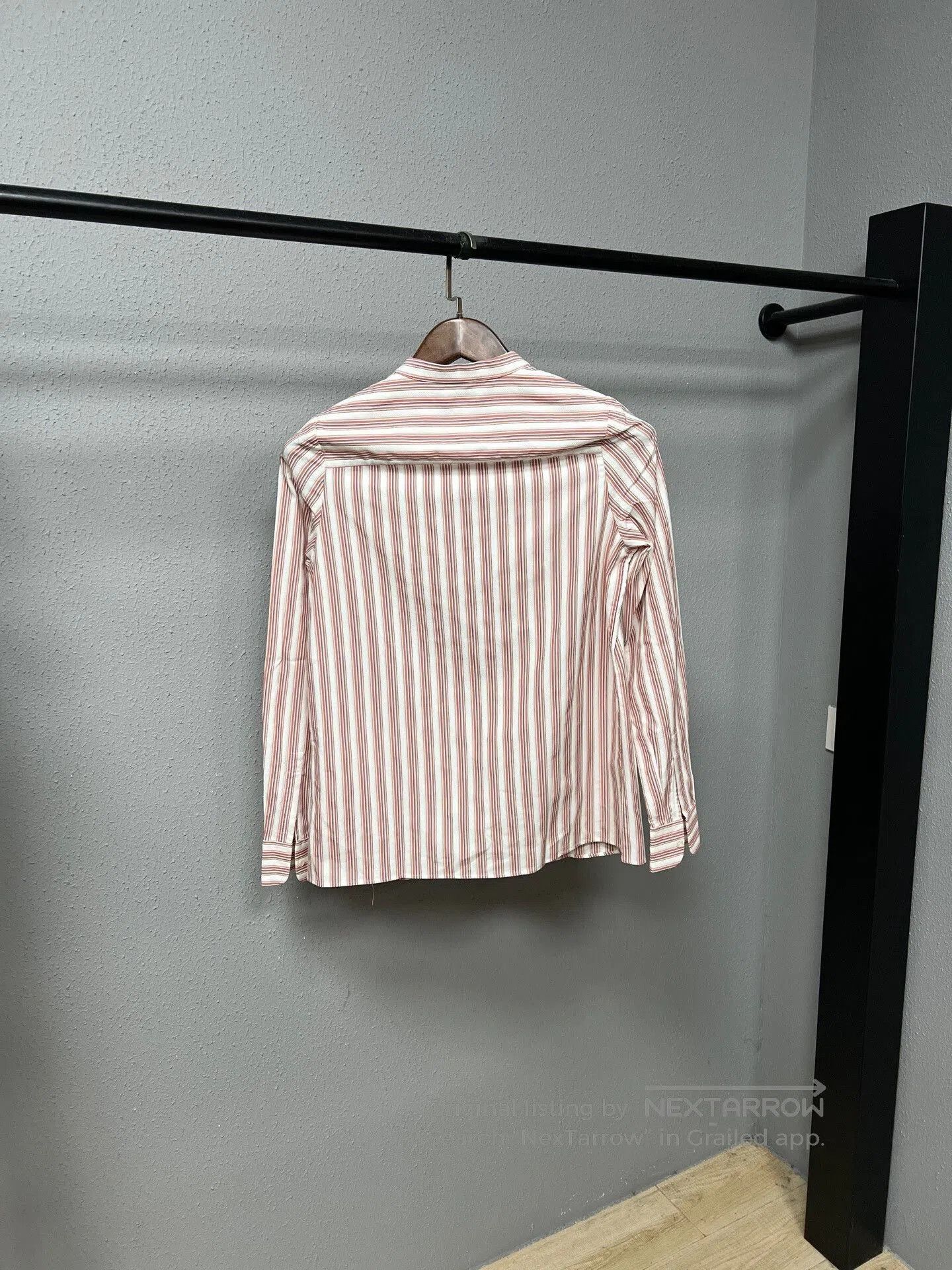 Loro Piana Loro Piana Striped Long Sleeve Shirt. Size US M / EU 48-50 / 2 - 2 Thumbnail