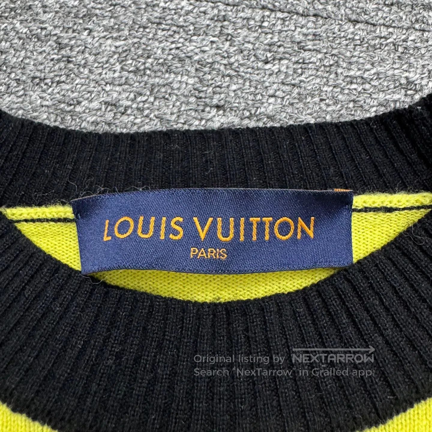 Louis Vuitton Louis Vuitton Two-Tone Wool Sweater. Size US M / EU 48-50 / 2 - 2 Thumbnail