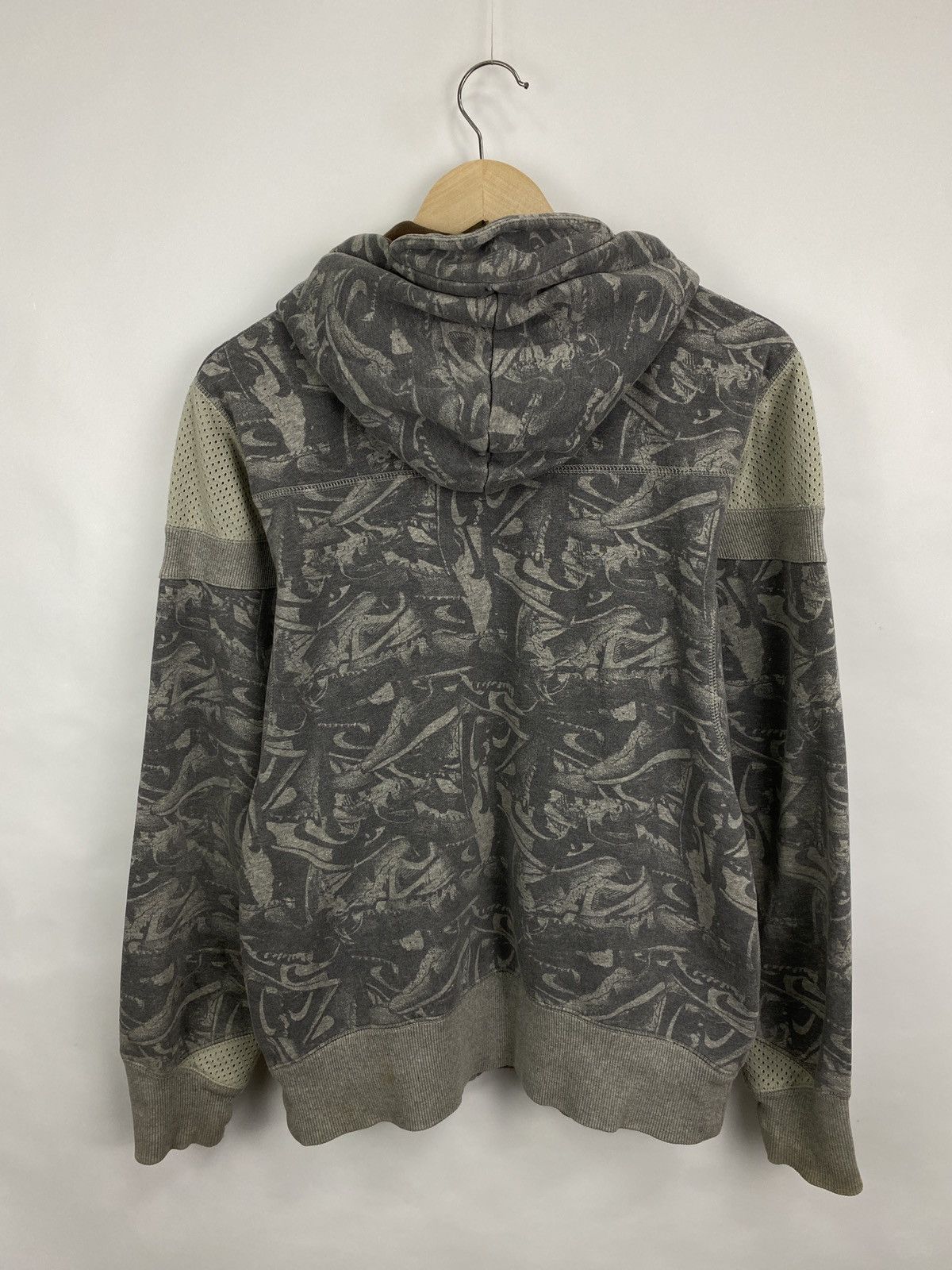 Nike 🇺🇸 Vintage 90s Nike Athletic Zip Hoodie Rare Retro Y2K Size US M / EU 48-50 / 2 - 10 Thumbnail