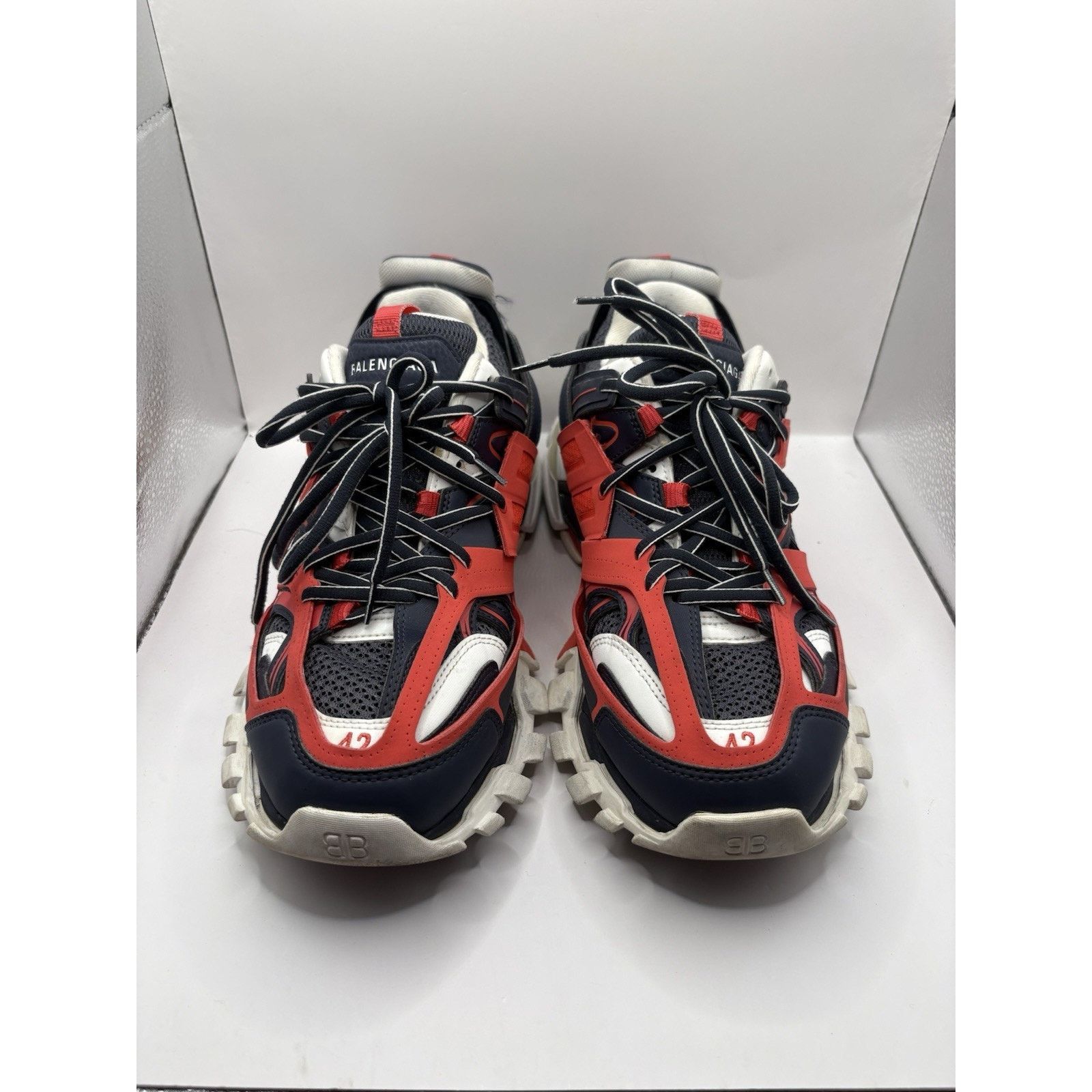 BALENCIAGA TRACK ブラック/レッド 42 Buy Balenciaga Track Trainer 'Black Red' - 542023 W1GB6 1002
