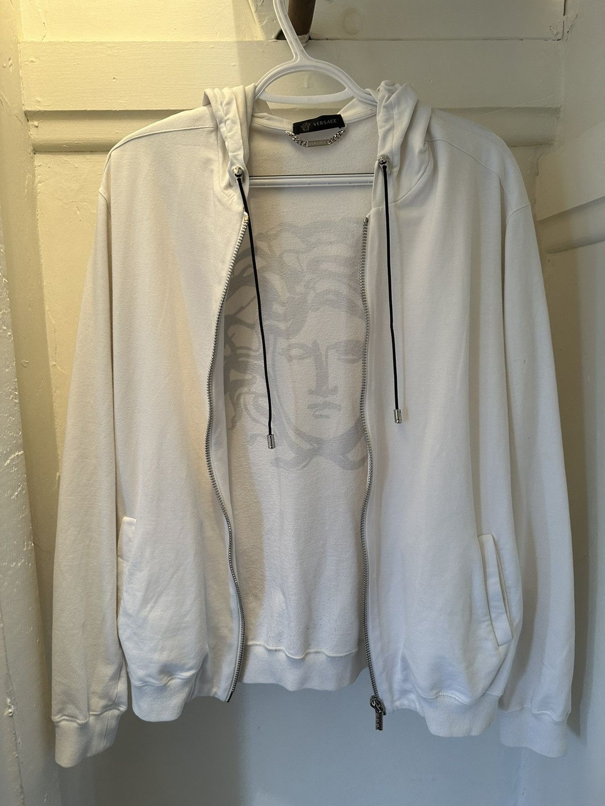 Versace Versace Medusa hoodie with a zipper Size US M / EU 48-50 / 2 - 1 Thumbnail