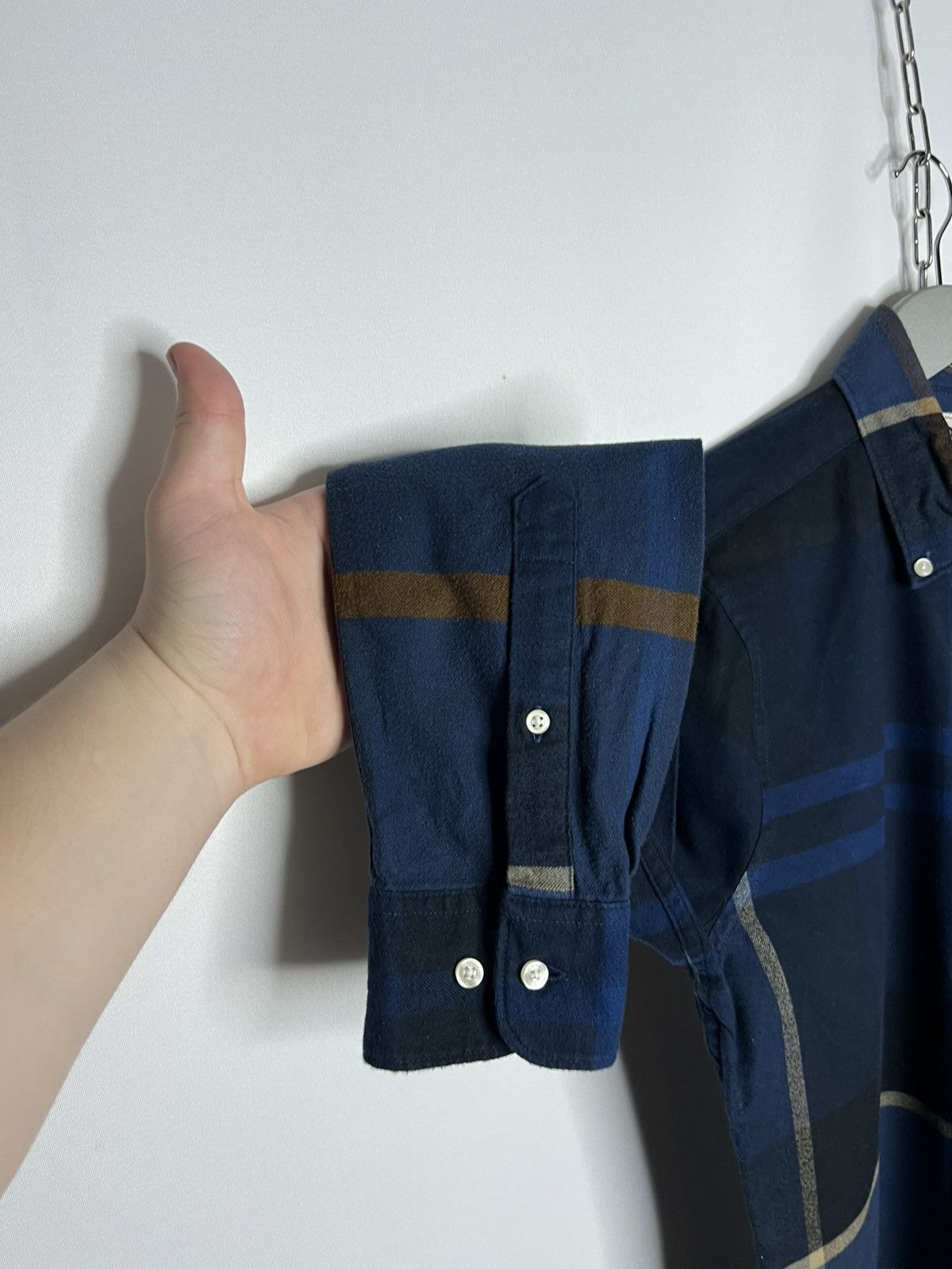 Barbour Vintage Barbour Striped Long Sleeve Shirt Rare Size US S / EU 44-46 / 1 - 7 Thumbnail