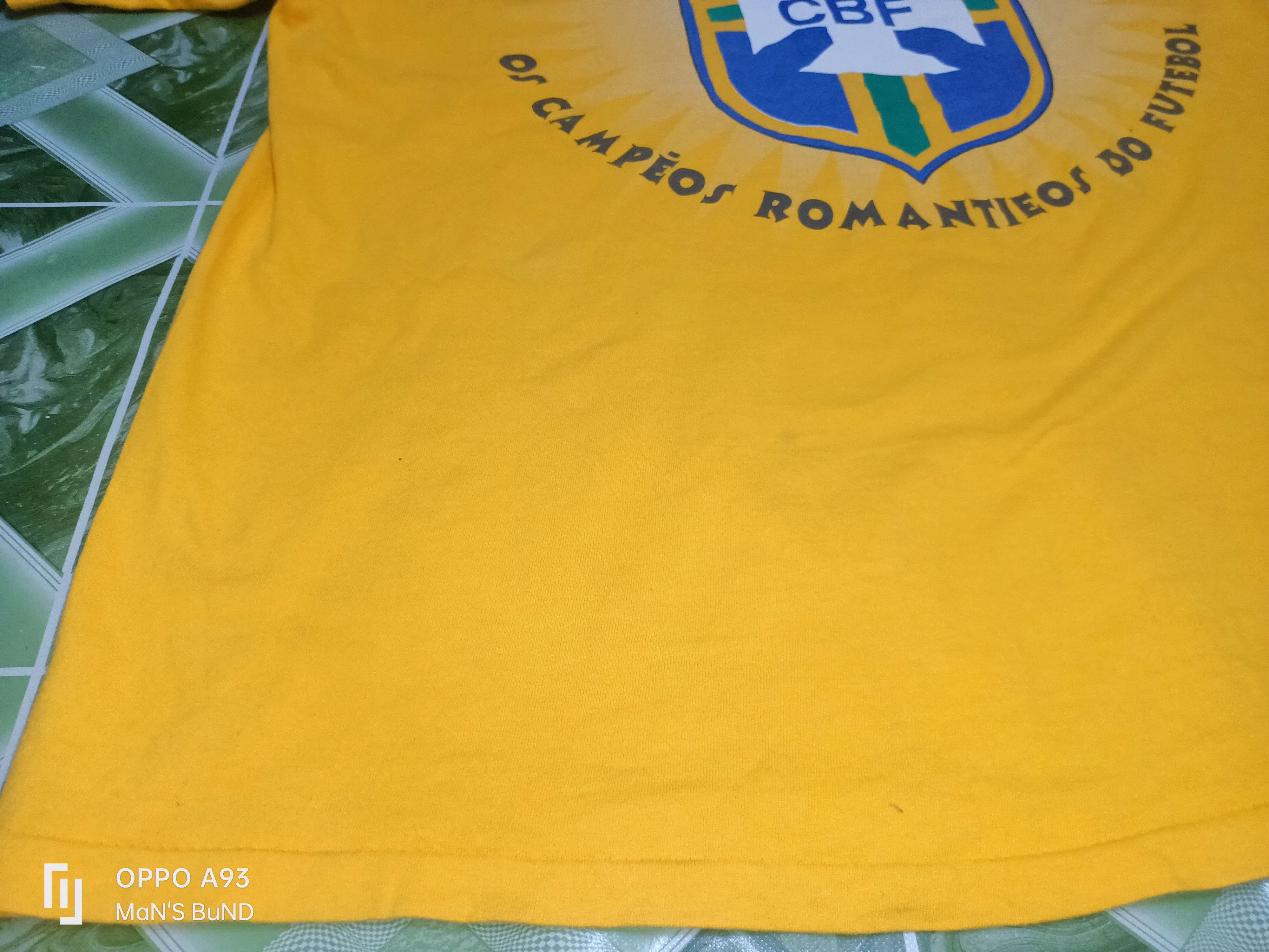 Umbro × Vintage Vintage UMBRO BRASIL Champions Of Romantic Football Size US XL / EU 56 / 4 - 7 Thumbnail