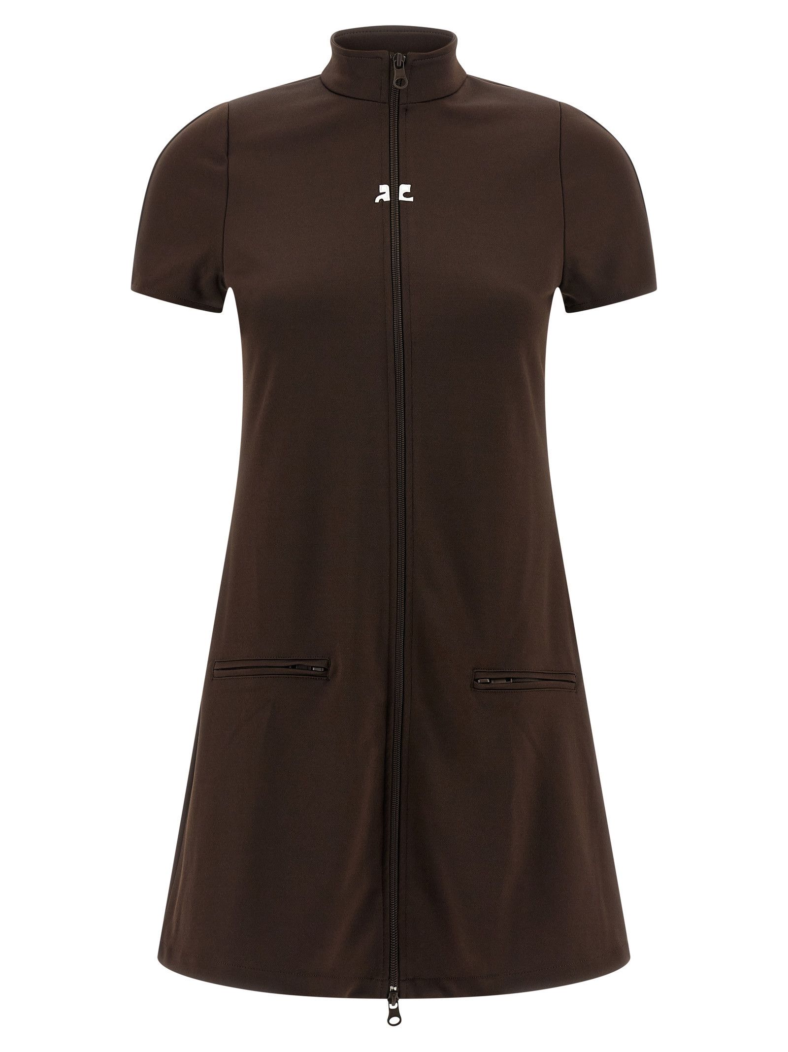 Courreges 'Interlock Tracksuit Mini' Dress Size XS / US 0-2 / IT 36-38 - 1 Thumbnail