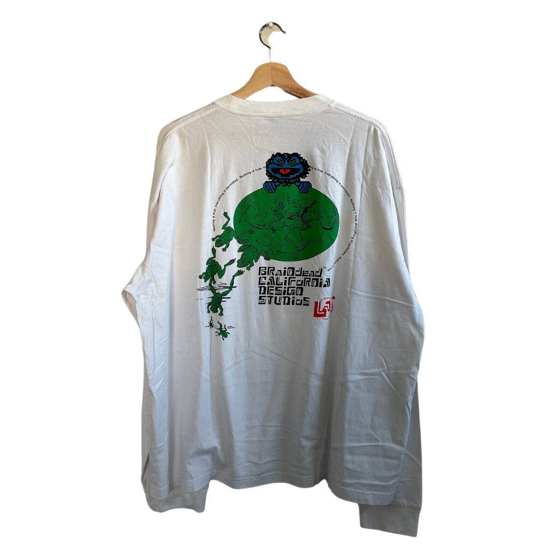 Brain Dead Brain Dead Permit Everything LS T-Shirt Size US XL / EU 56 / 4 - 2 Thumbnail