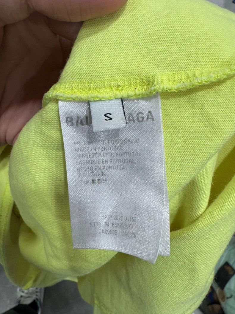 Balenciaga Balenciaga Coke Wave Apple Green Short Sleeve T-Shirt Size US S / EU 44-46 / 1 - 5 Thumbnail
