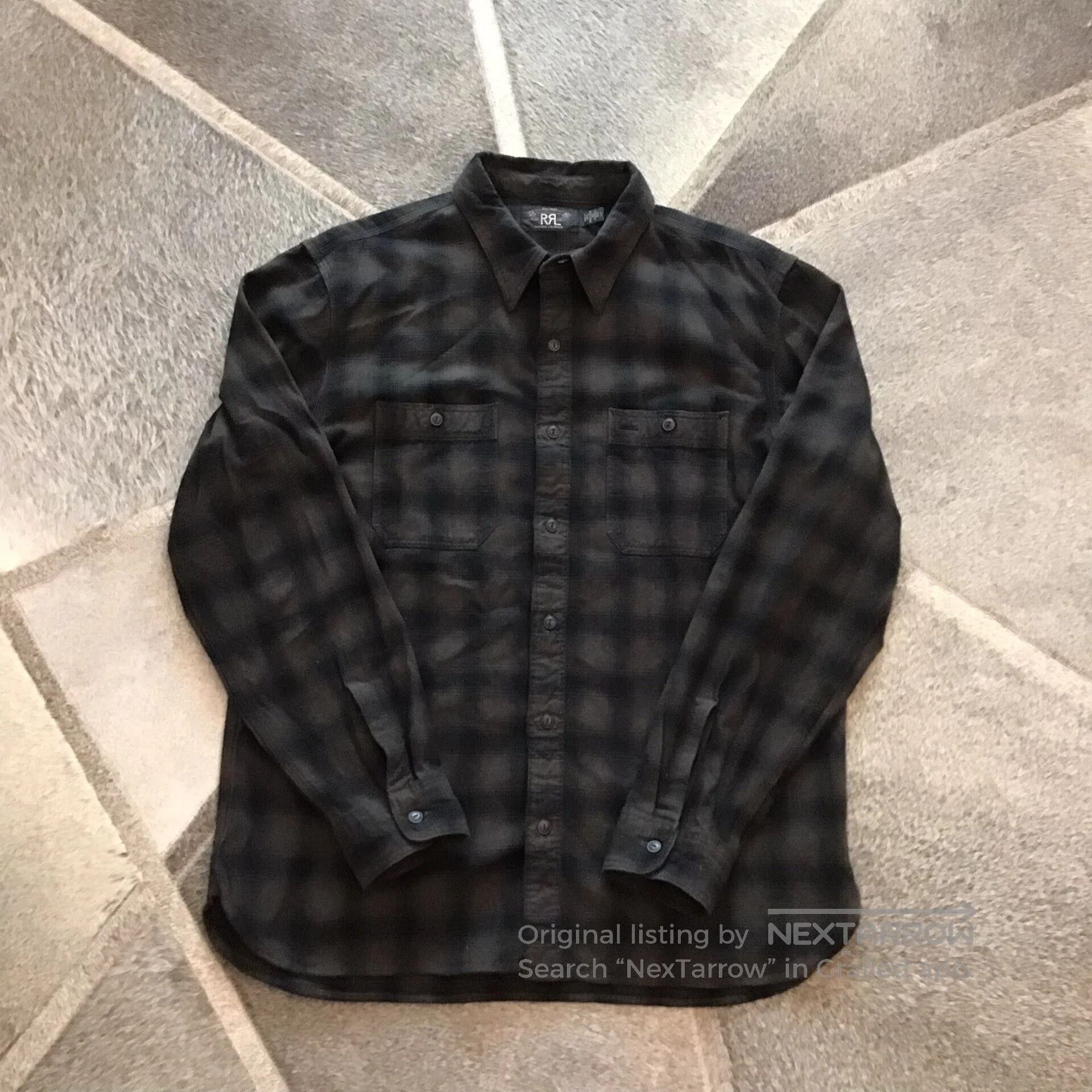 RRL Ralph Lauren RRL Ralph Lauren Plaid Shirt. Size US L / EU 52-54 / 3 - 1 Thumbnail
