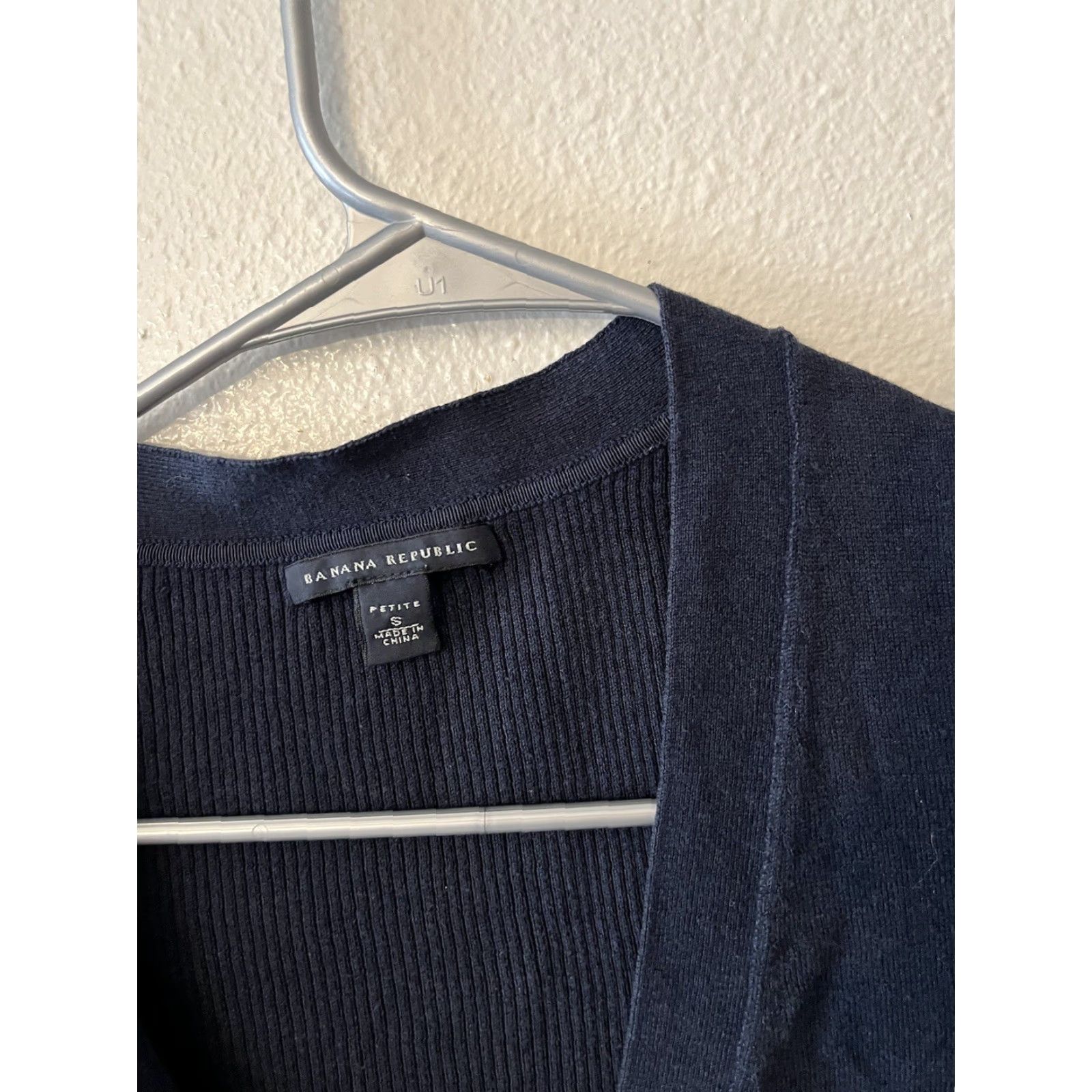 Banana Republic Banana Republic Sweater Cardigan Long Sleeve Womens Size Small Petite Blue Size S / US 4 / IT 40 - 2 Thumbnail