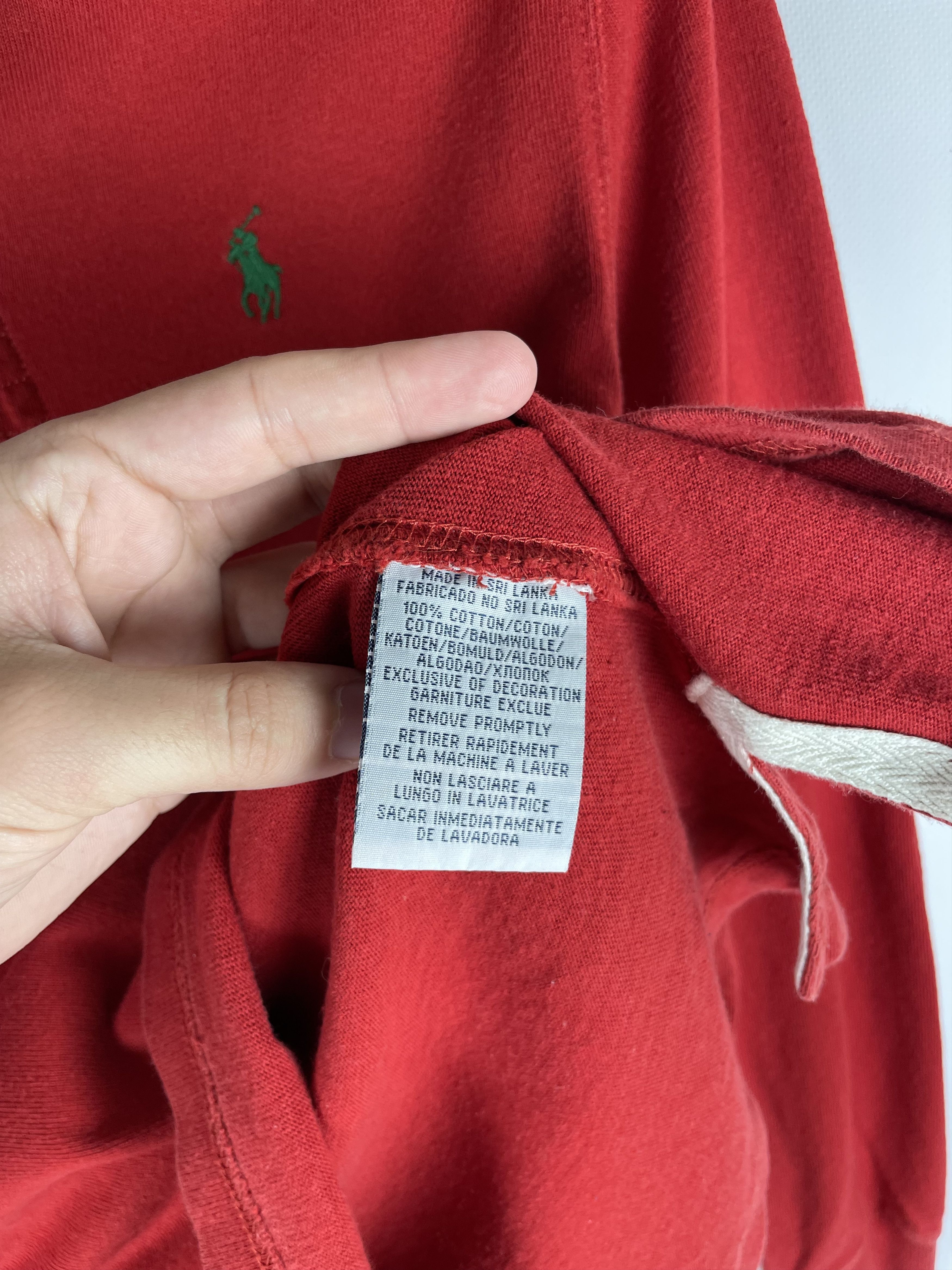 Polo Ralph Lauren Vintage 90s Polo Ralph Lauren Rugby Long Sleeve Shirt Size US M / EU 48-50 / 2 - 7 Thumbnail