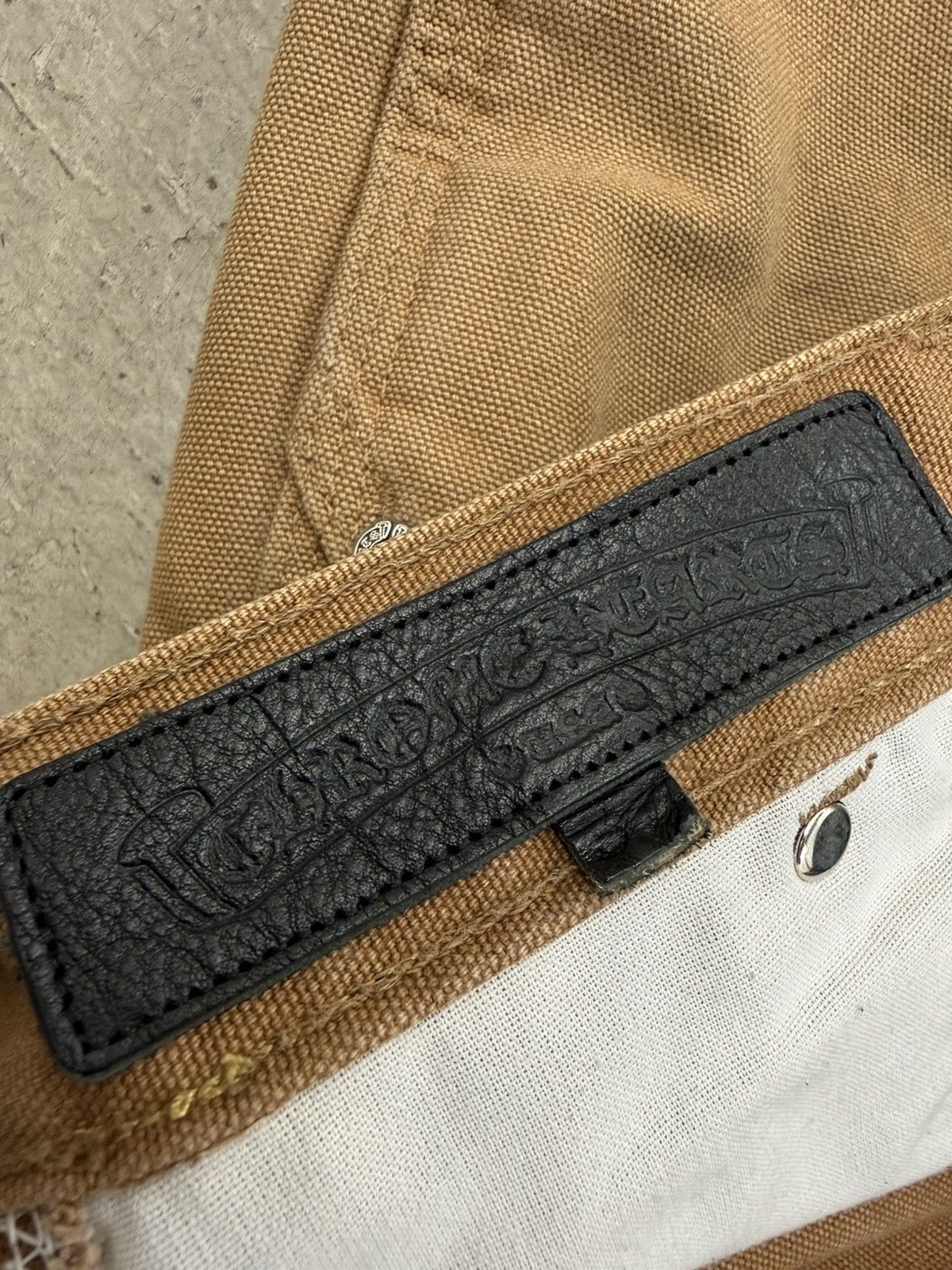 Chrome Hearts CHROME HEARTS MATTY BOY SEX RECORDS CROSS CARPENTER PANTS Size US 33 - 5 Thumbnail