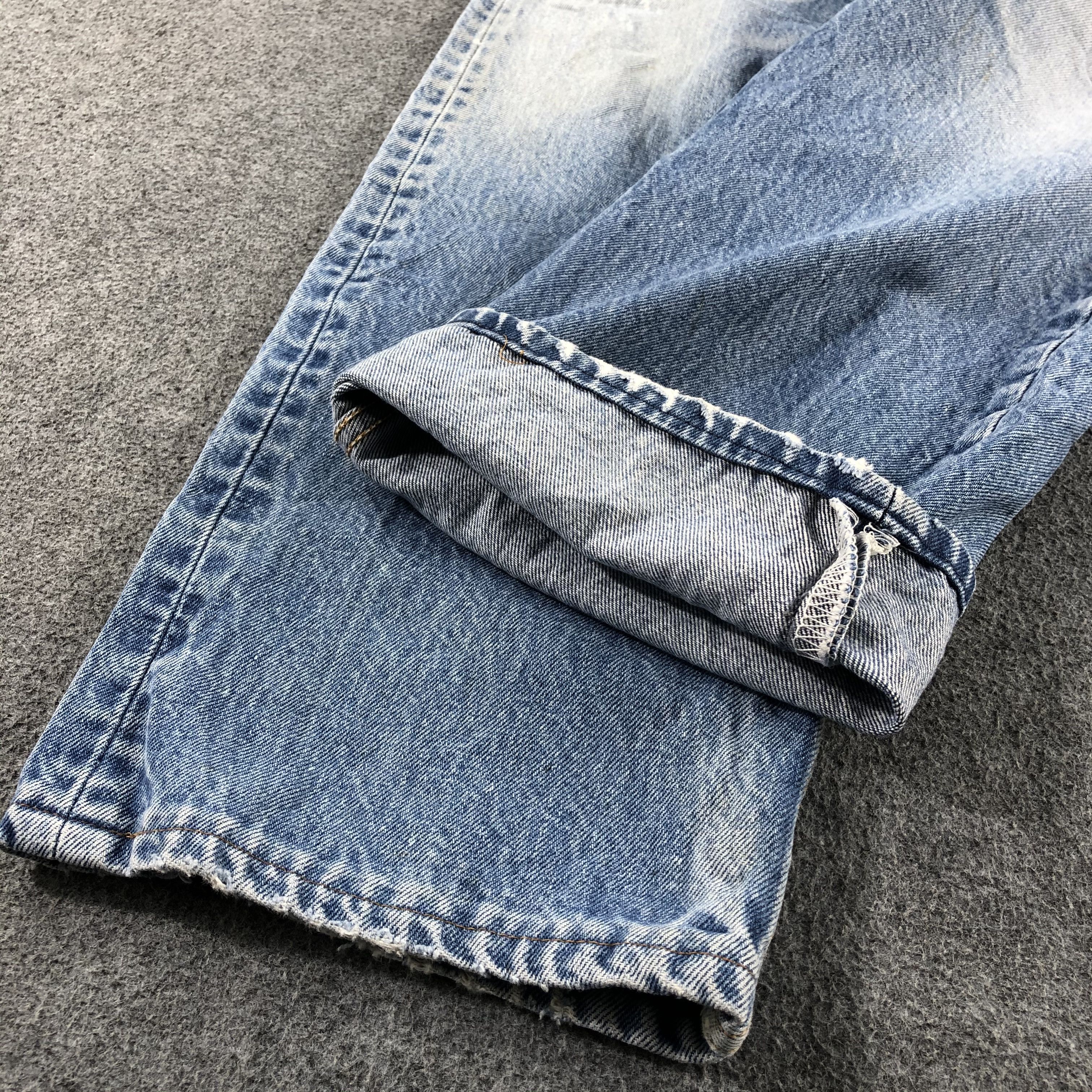 Levi's Vintage Blue Wash Levis 501 Jeans-J2508 Size US 36 / EU 52 - 7 Thumbnail