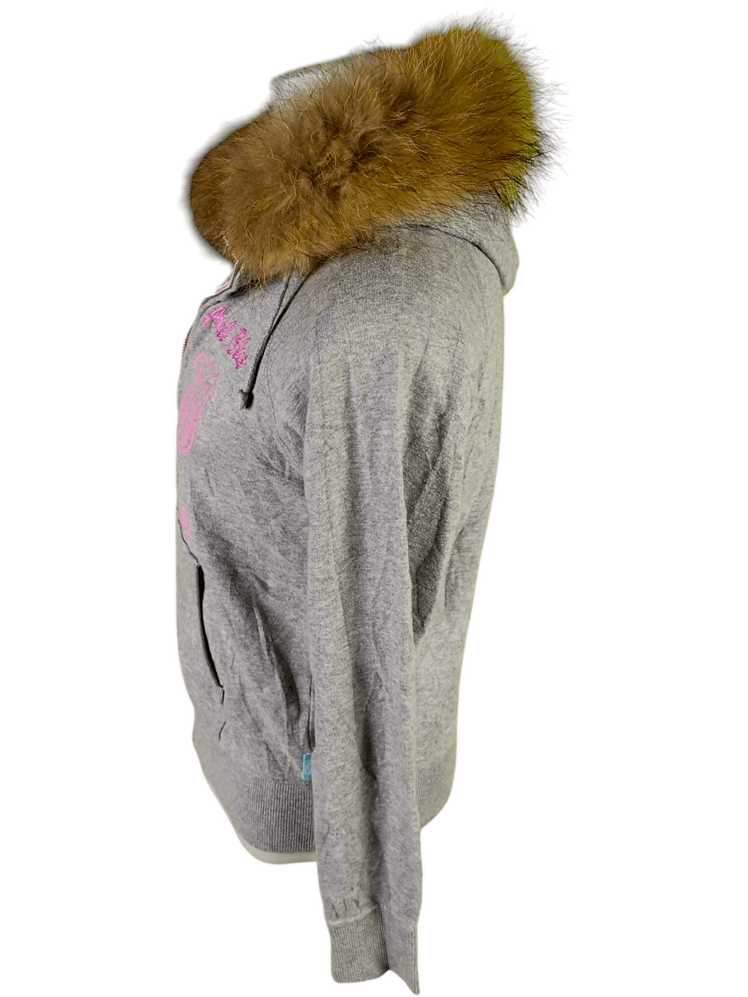 Angel Blue × Japanese Brand × Le Grande Bleu (L.G.B.) "ANGLE 💙 BLUE" R❤️ute 33 Fur Hoodie LGB Style Size US L / EU 52-54 / 3 - 21 Thumbnail