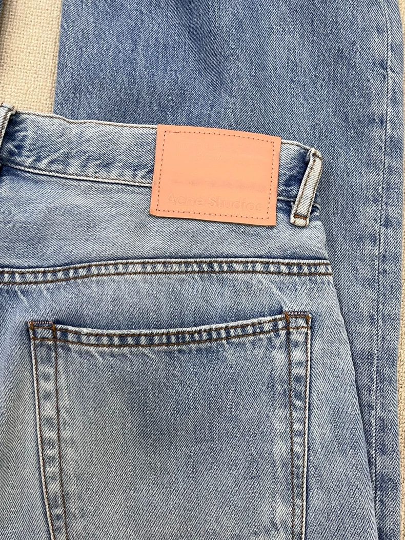 Acne Studios acne studios Slightly flared loose washed jeans 2506-Nextar Size US 32 / EU 48 - 3 Thumbnail