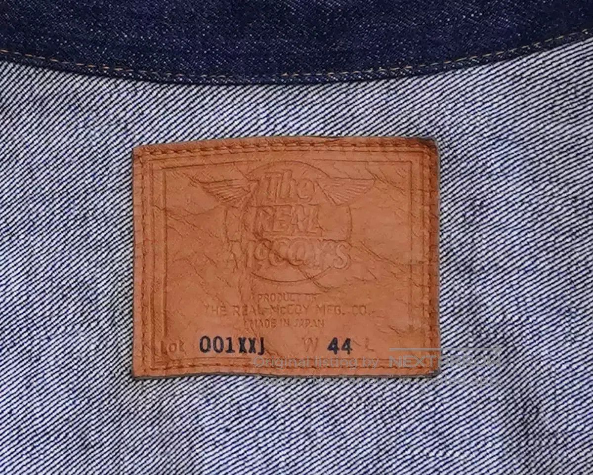 The Real McCoy's The Real McCoy's 001XXJ Denim Jkt. Size US S / EU 44-46 / 1 - 5 Thumbnail
