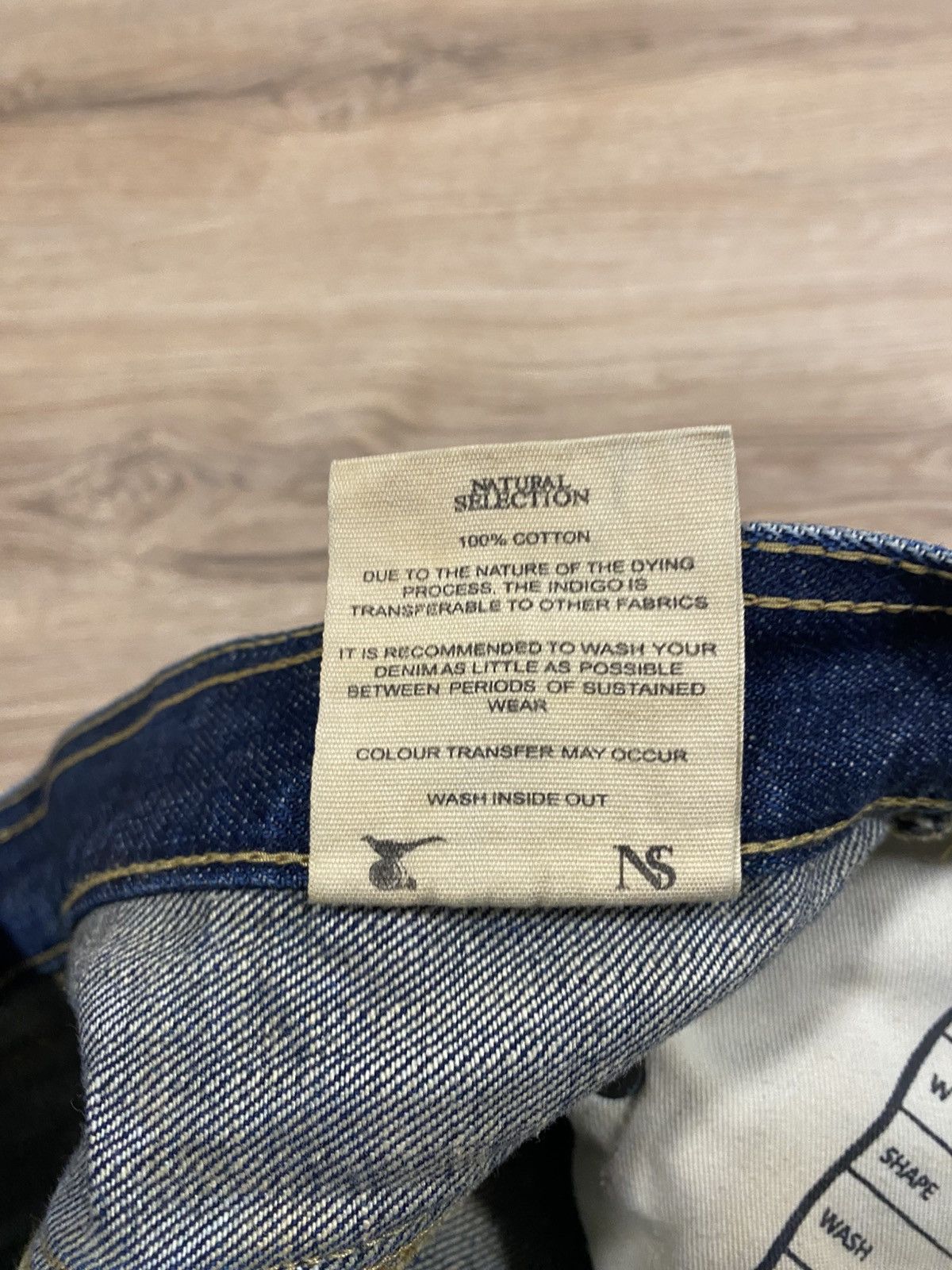 Natural Selection Natural Selection Selvage Denim Faded Jeans W34 L32 Size US 34 / EU 50 - 9 Thumbnail