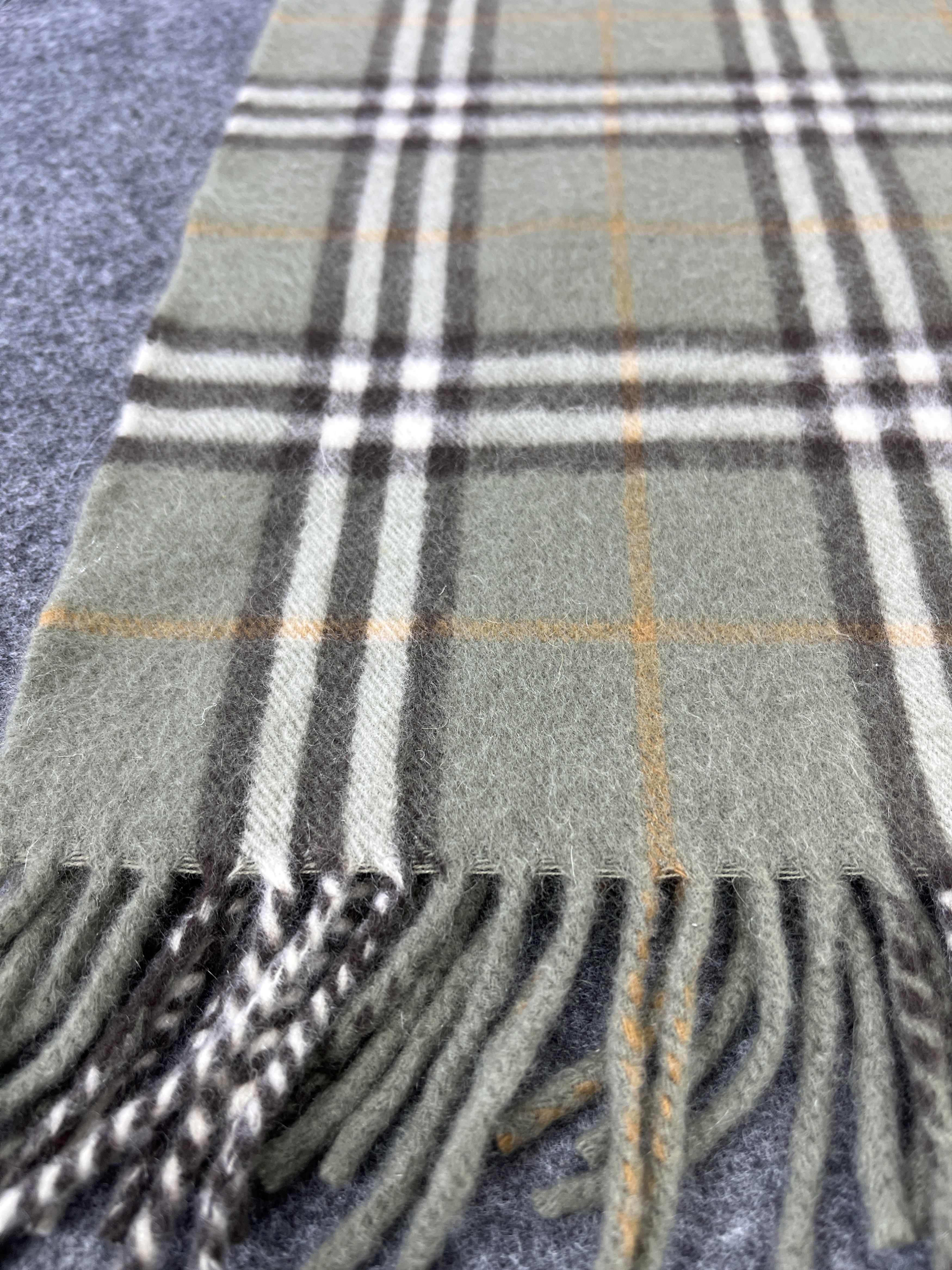 Burberry × Vintage Burberry Scarf / Muffler / Neckwear T213 Size ONE SIZE - 6 Thumbnail