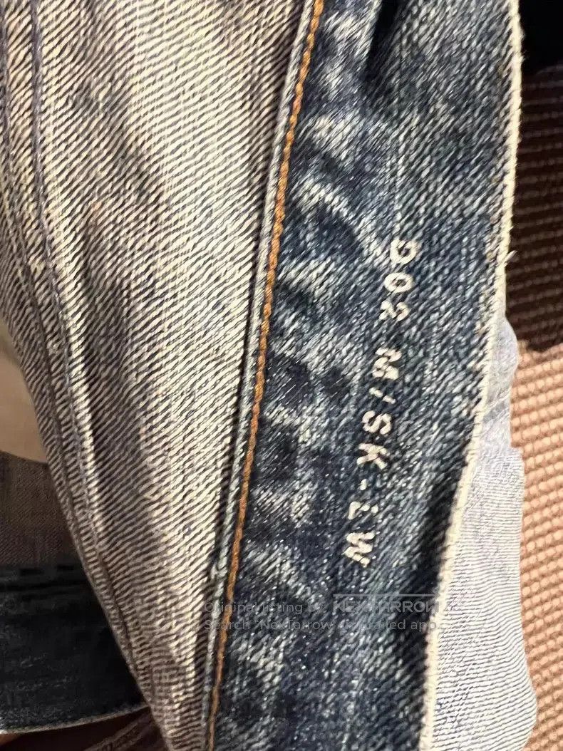 Yves Saint Laurent YSL SLP D02 Distressed Denim Jeans. Size US 27 - 5 Thumbnail