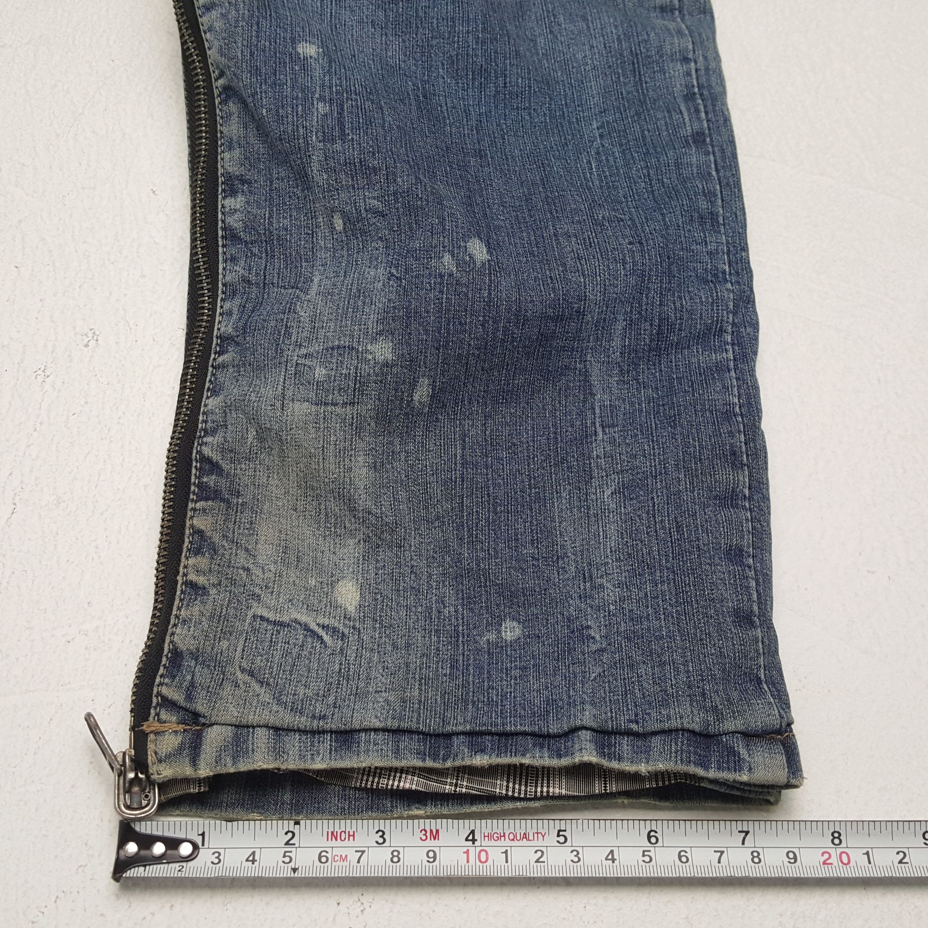 Japanese Brand × PPFM PPFM ANARCHY 2 Design Style Fashion Rare Jeans Size US 34 / EU 50 - 17 Thumbnail