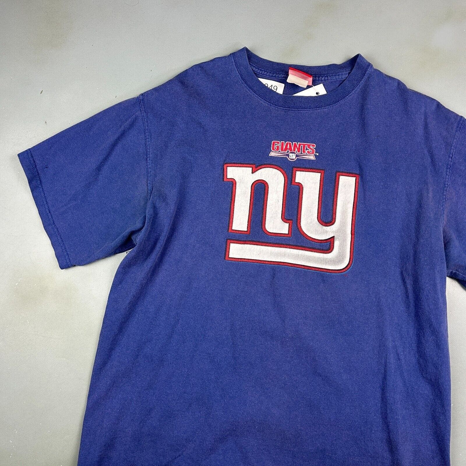 NFL VINTAGE | NY GIANTS Big Logo NFL Football T-Shirt sz L Adult Size US L / EU 52-54 / 3 - 2 Thumbnail