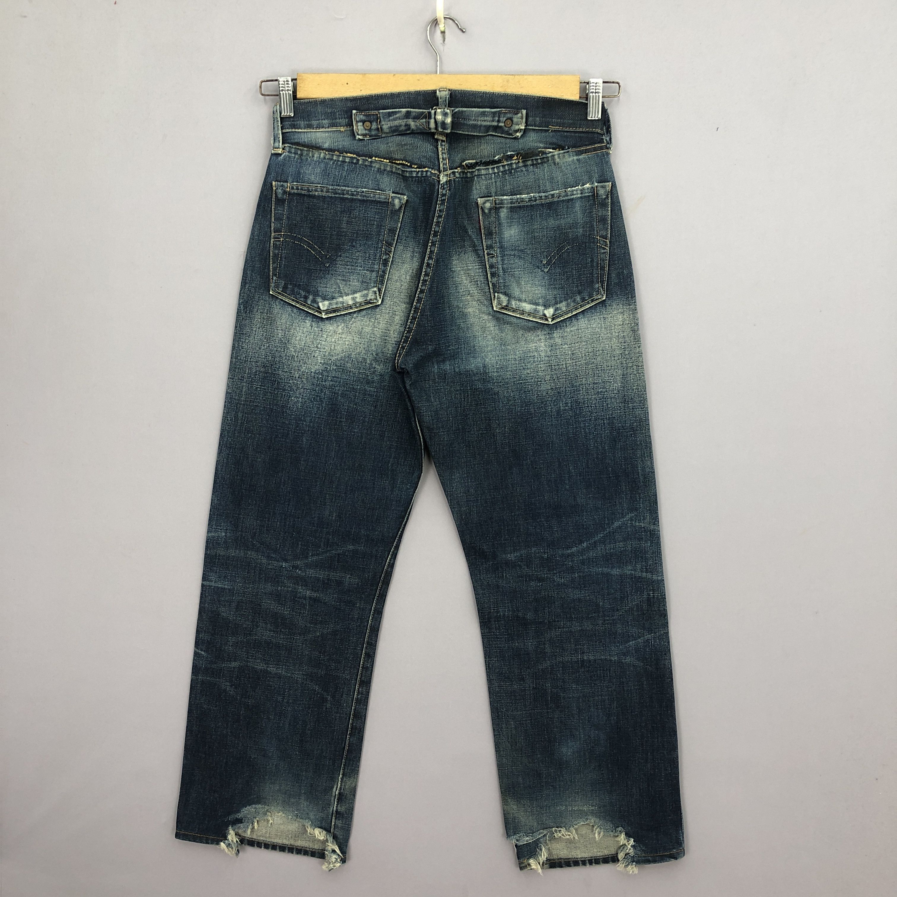 Levi's Vintage Levis 501 Selvedge Jeans Levi's Buckle Back Denim Size US 30 / EU 46 - 2 Thumbnail