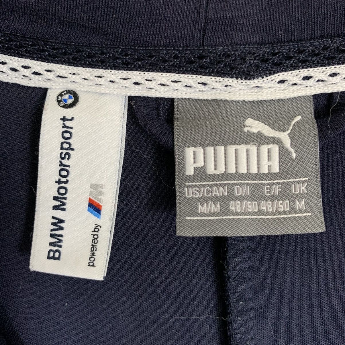 BMW × Puma Puma Sportwear Brand BMW Motorsport Zipper Hoodie Pullover Size US M / EU 48-50 / 2 - 10 Thumbnail