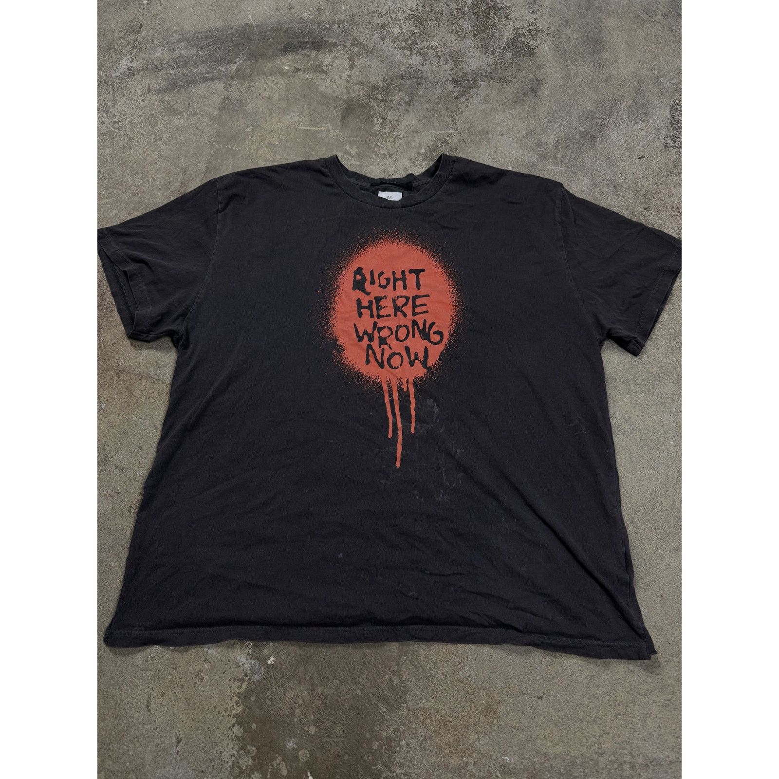 Ksubi Ksubi Tee Right Here Wrong Now Used XL Size US XL / EU 56 / 4 - 1 Thumbnail