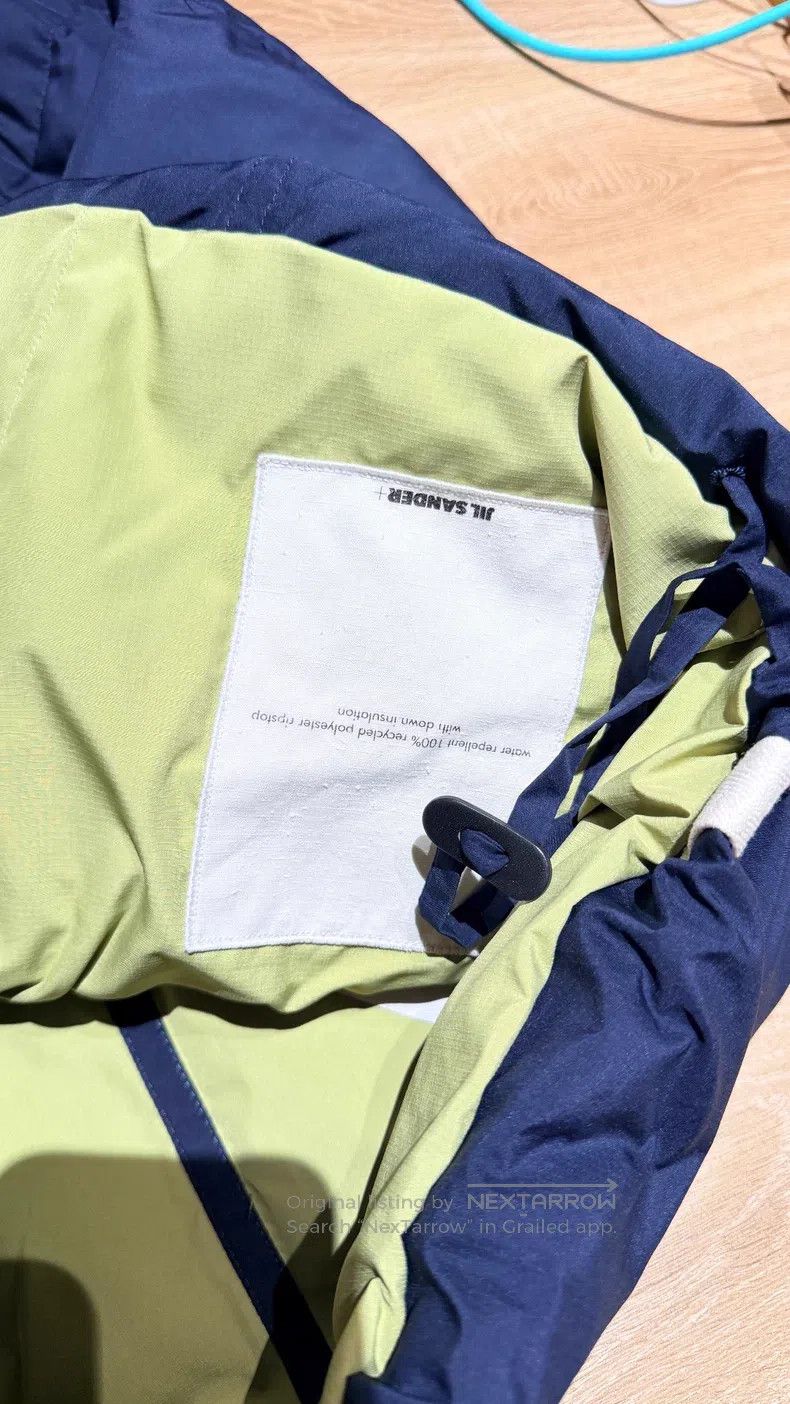 Jil Sander Jil Sander Blue goose down down jacket Size US S / EU 44-46 / 1 - 4 Thumbnail