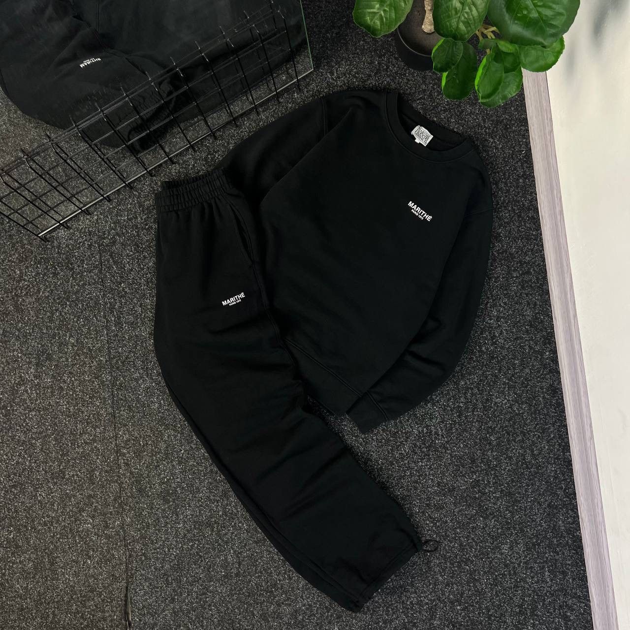 Marithe + Francois Girbaud Track suit Marithe & Francois Girbaud Paris Very Rare Black Size US 32 / EU 48 - 1 Thumbnail