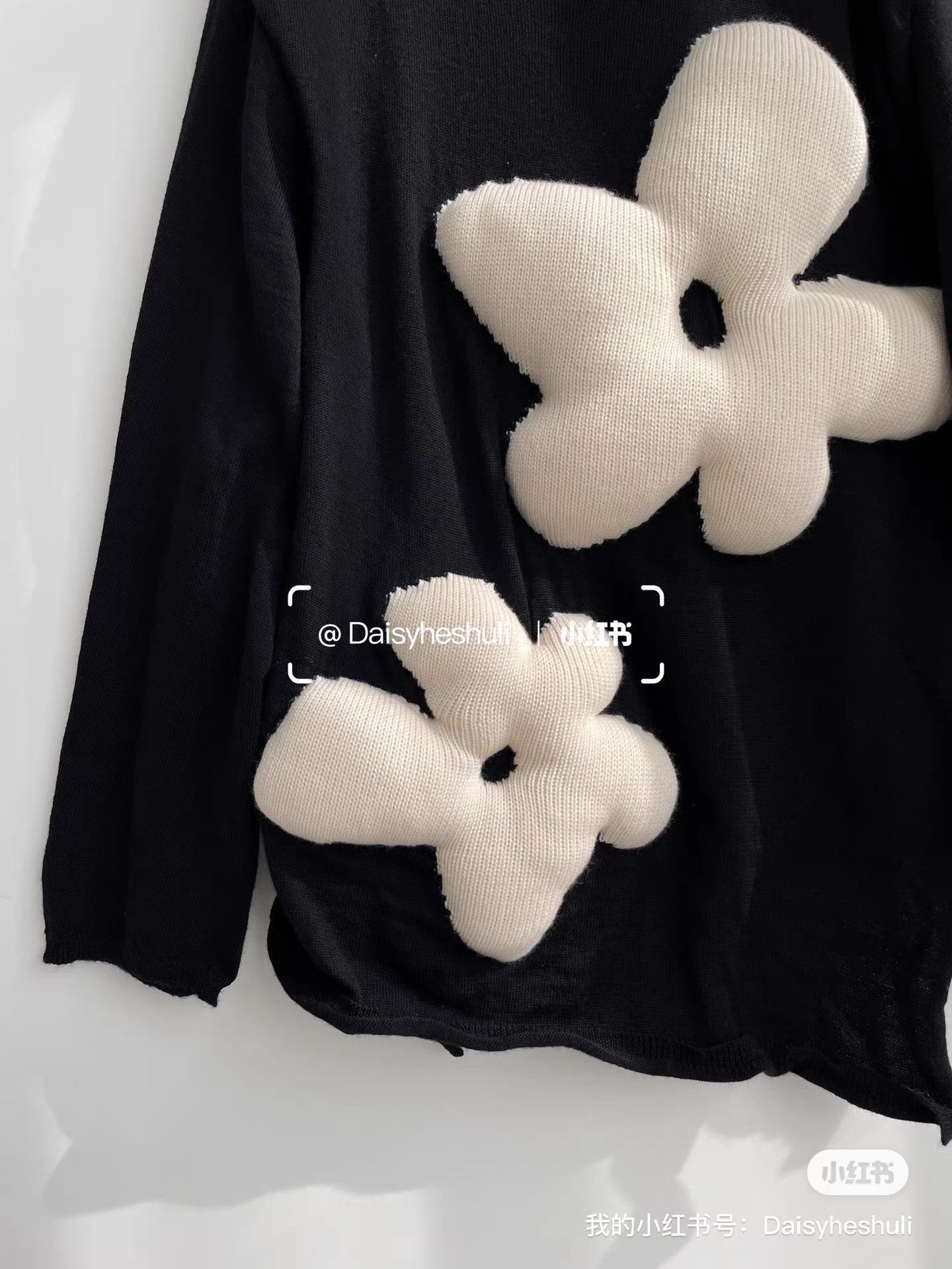 Comme des Garcons Comme des Garçons Floral Knit Sweater Pullover。Ｑ24 Size L / US 10 / IT 46 - 3 Thumbnail