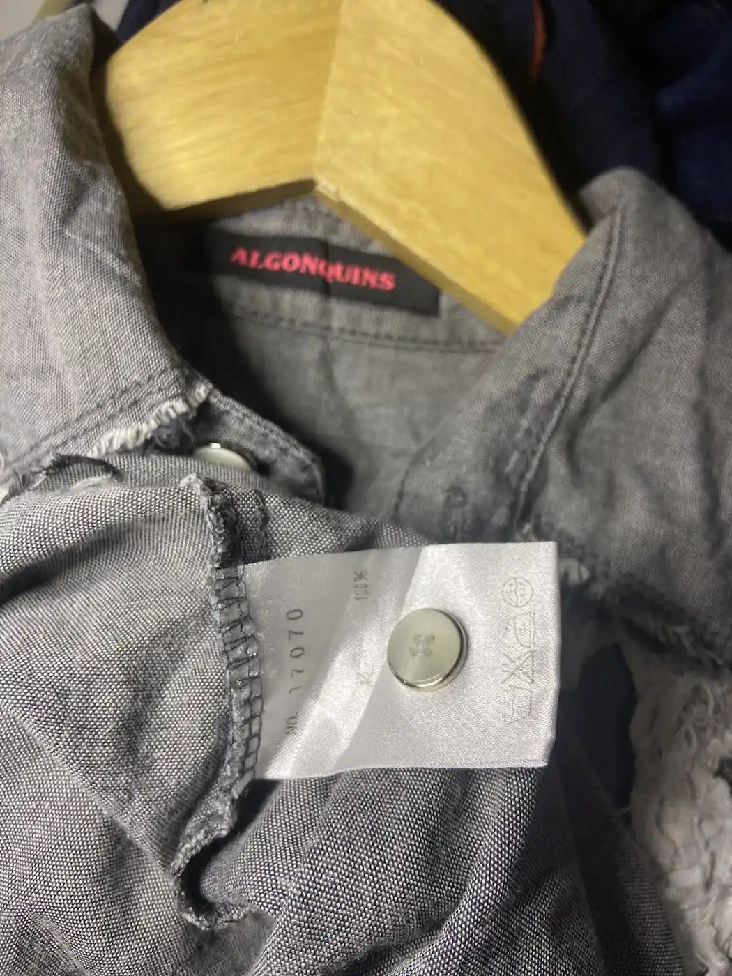 Japanese Brand Vintage algonquins patchwork spider button shirts cdg style Size US M / EU 48-50 / 2 - 5 Thumbnail