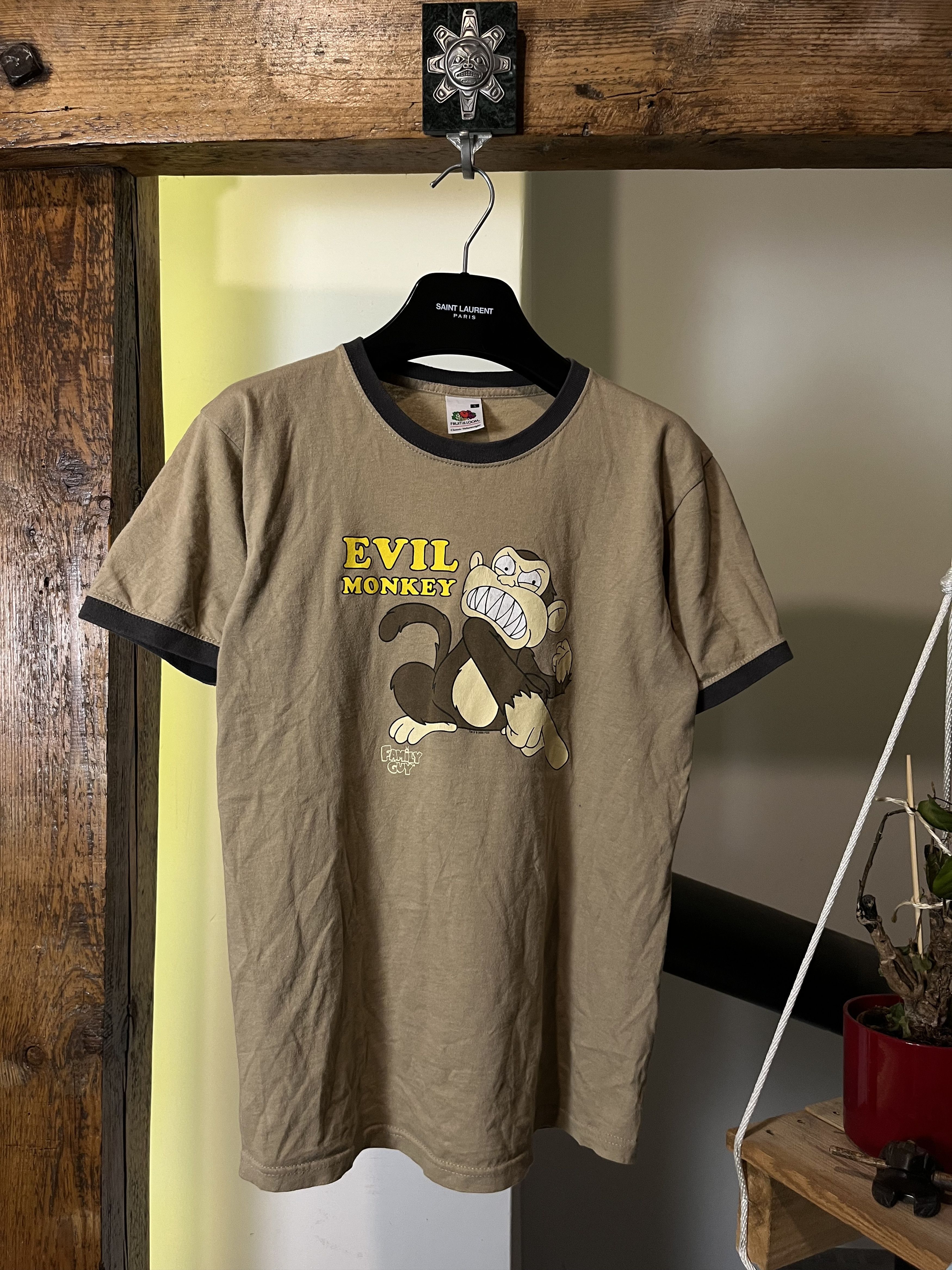 Cartoon Network × Japanese Brand × Vintage Vintage 04' Family Guy Evil Monkey Cartoon Funny Size US S / EU 44-46 / 1 - 1 Thumbnail