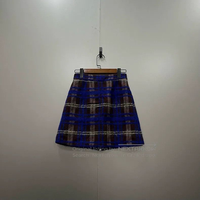 Acne Studios Acne Studios Plaid Wool Skirt Size 42" / US 20 - 2 Thumbnail
