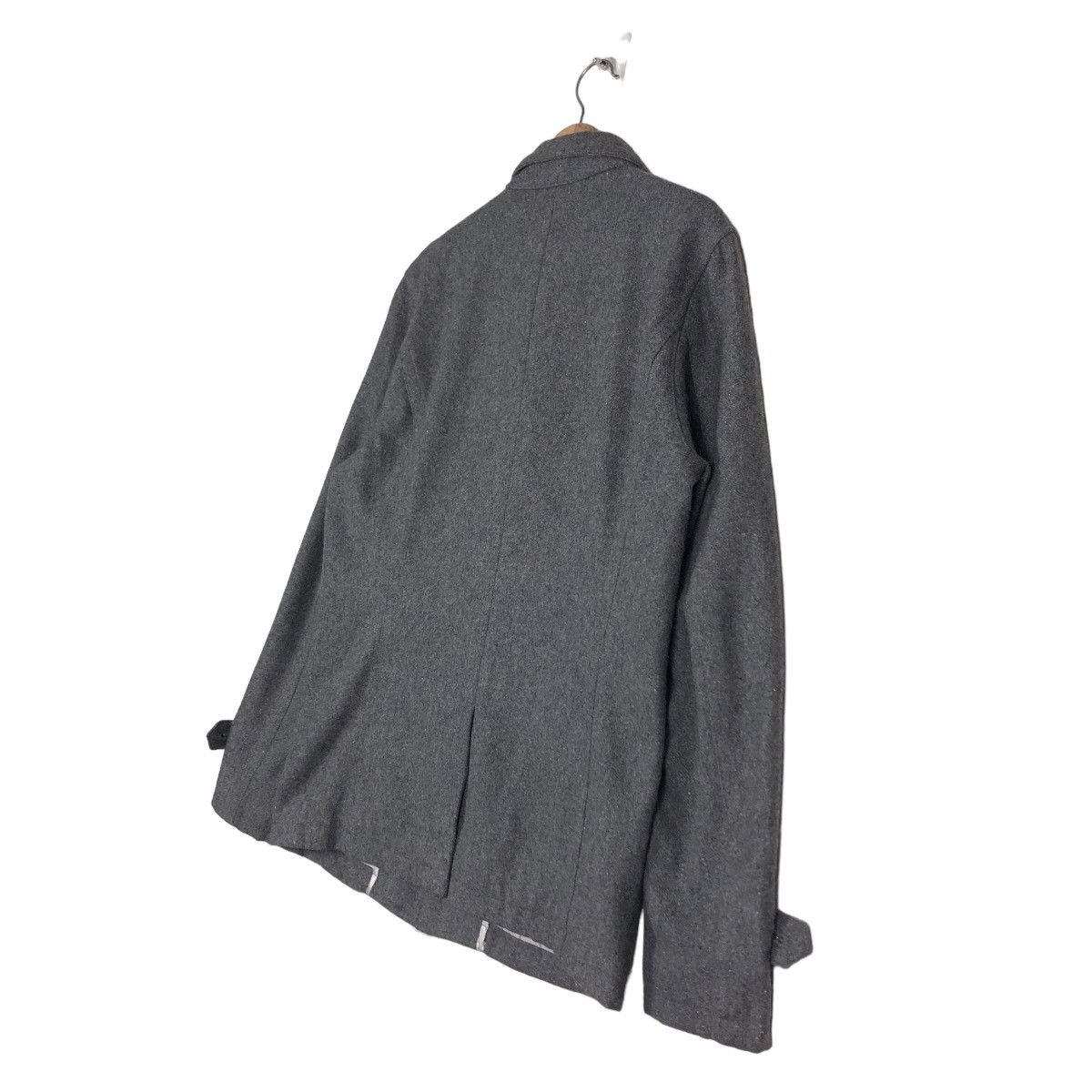 Schlussel 🔥Vintage Wool Work Jacket Schlussel Japan Issey Miyake Size US M / EU 48-50 / 2 - 10 Thumbnail