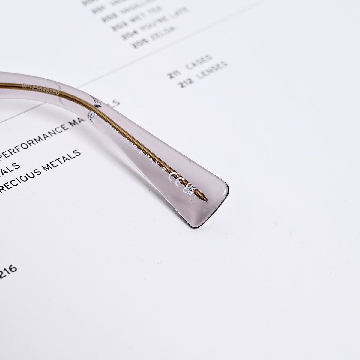 Miu Miu MIU MIU 0MU 01VV GLASSES Size ONE SIZE - 10 Thumbnail