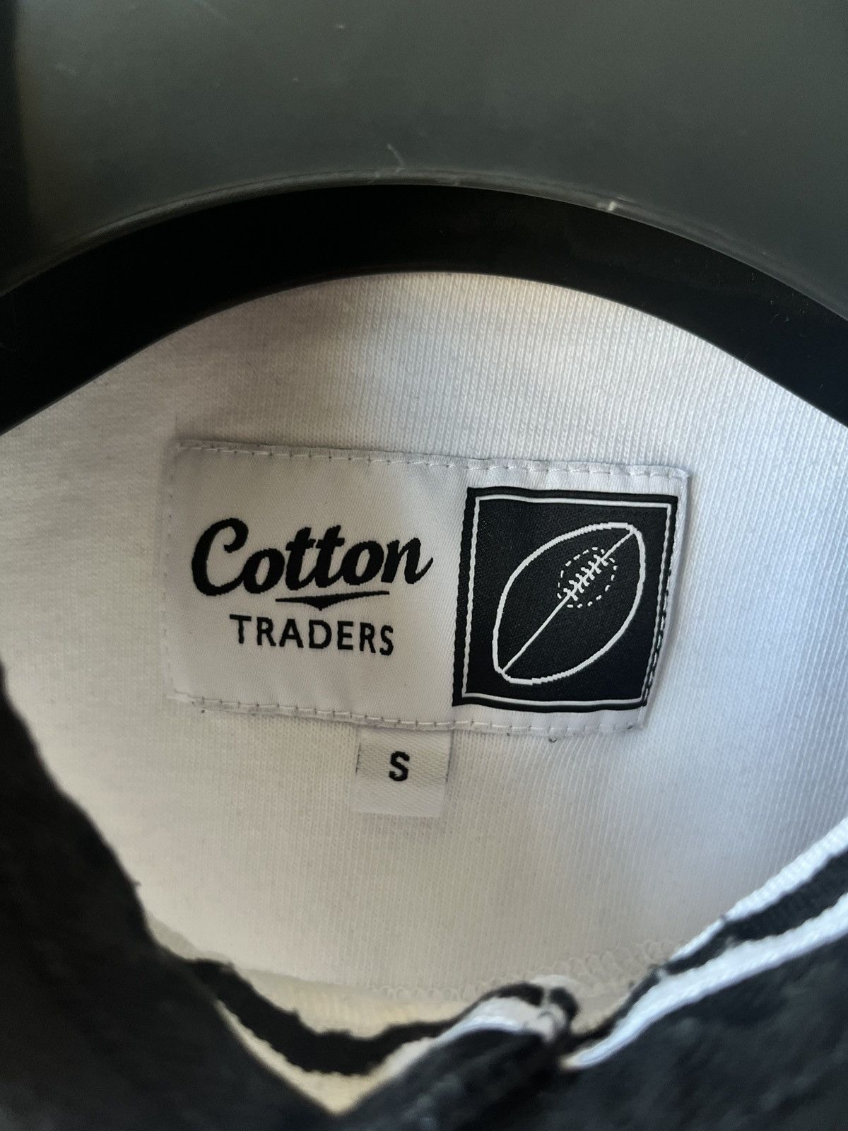 Cotton Traders Cotton Traders Six Nations Rugby Polo Shirt Black White S Size US S / EU 44-46 / 1 - 6 Thumbnail