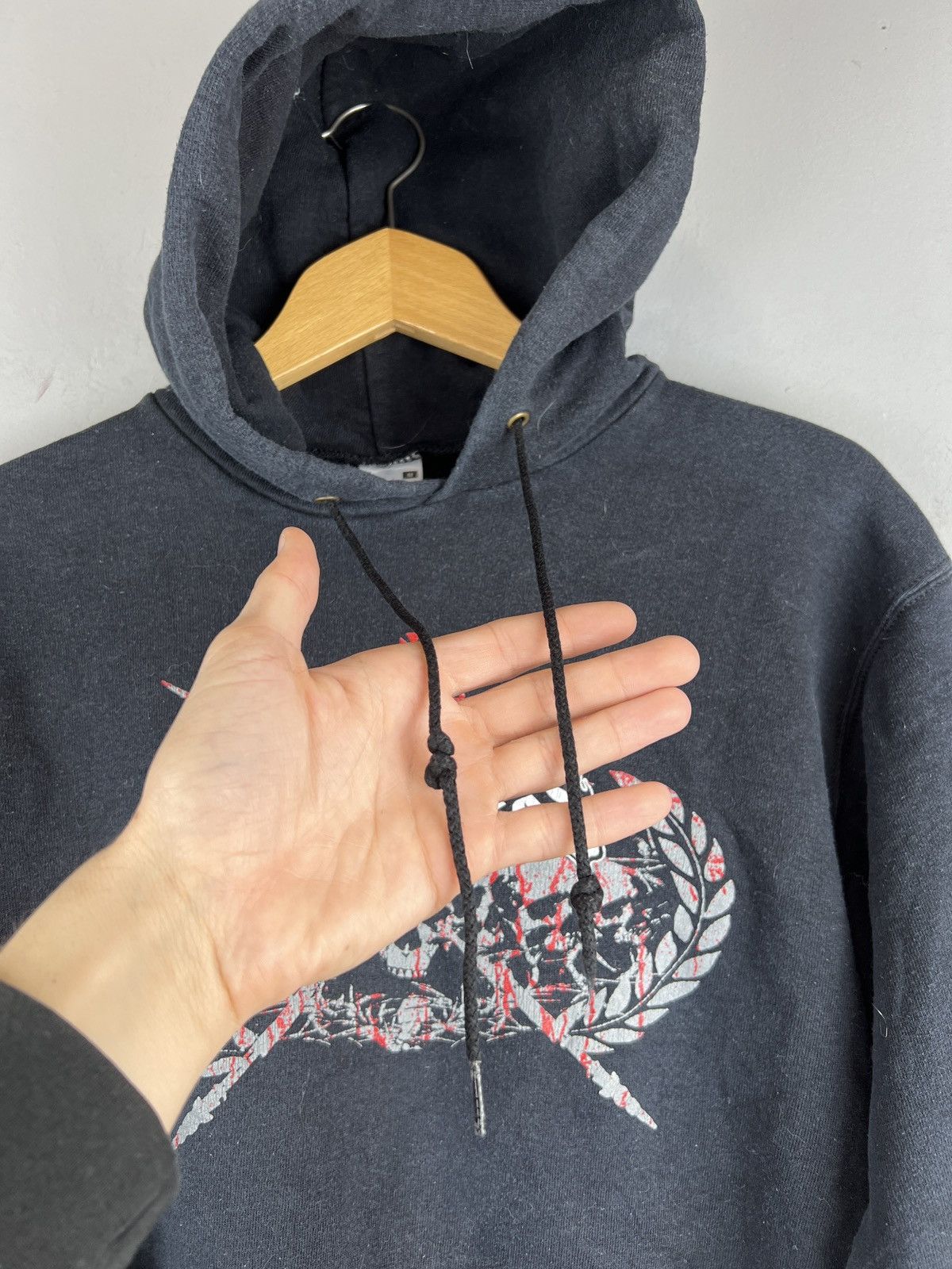 Band Tees Vintage 90s Hatebreed Hoodie Sweatshirt Black M Size US M / EU 48-50 / 2 - 3 Thumbnail