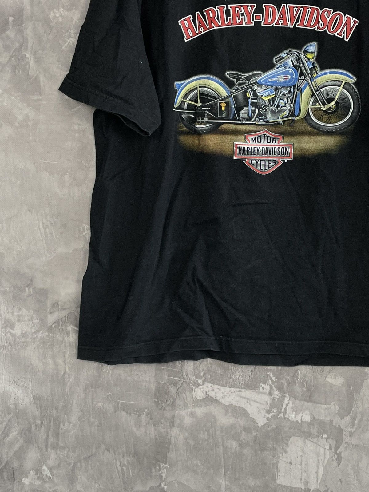 Other 90s Harley Davidson Overprint Biker Vintage T-shirt Size US XL / EU 56 / 4 - 6 Thumbnail