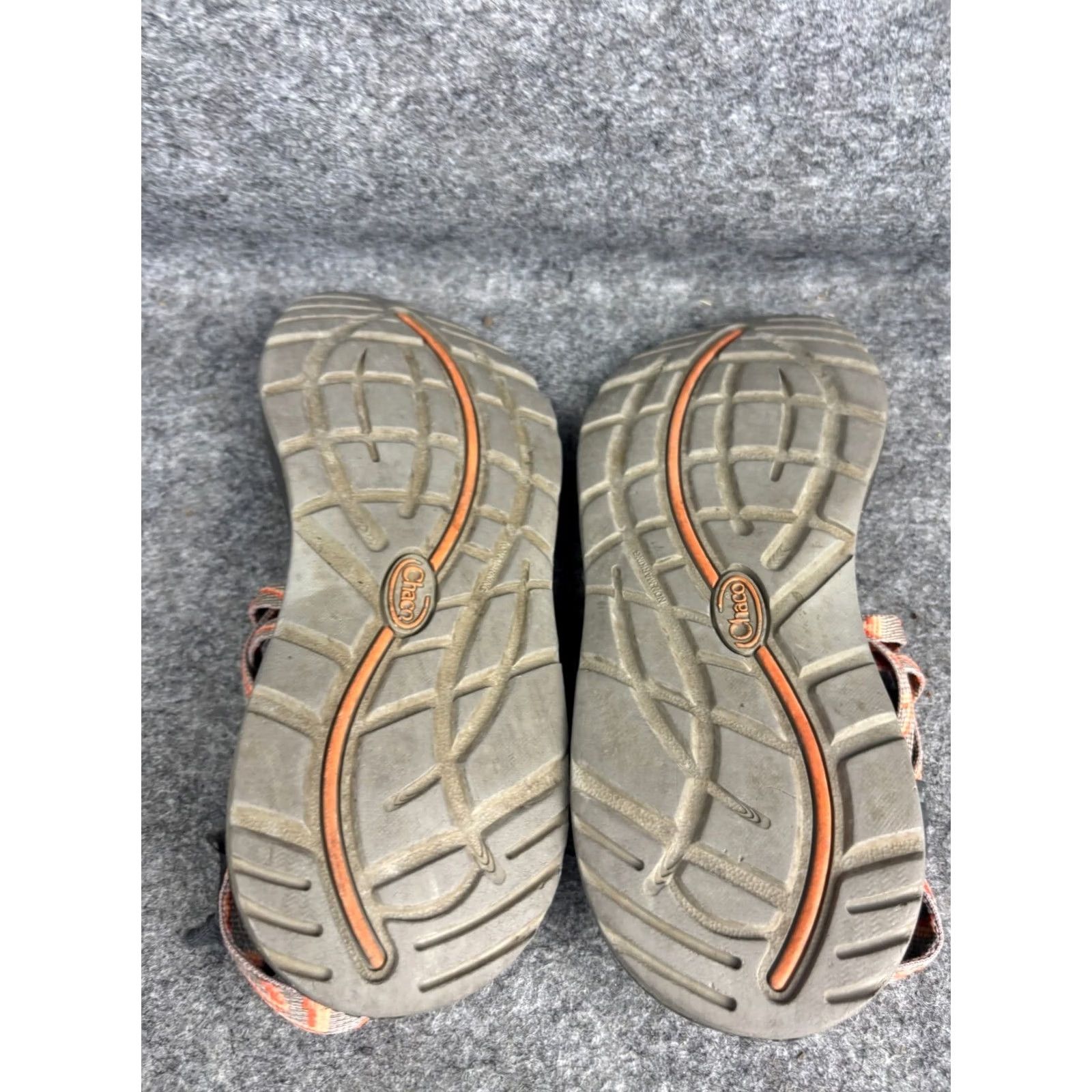 Chaco Chaco Z Cloud Sandals Women’s 9 Strappy Toe Orange Gray Hiking JCH108010 Size US 9 / IT 39 - 8 Thumbnail