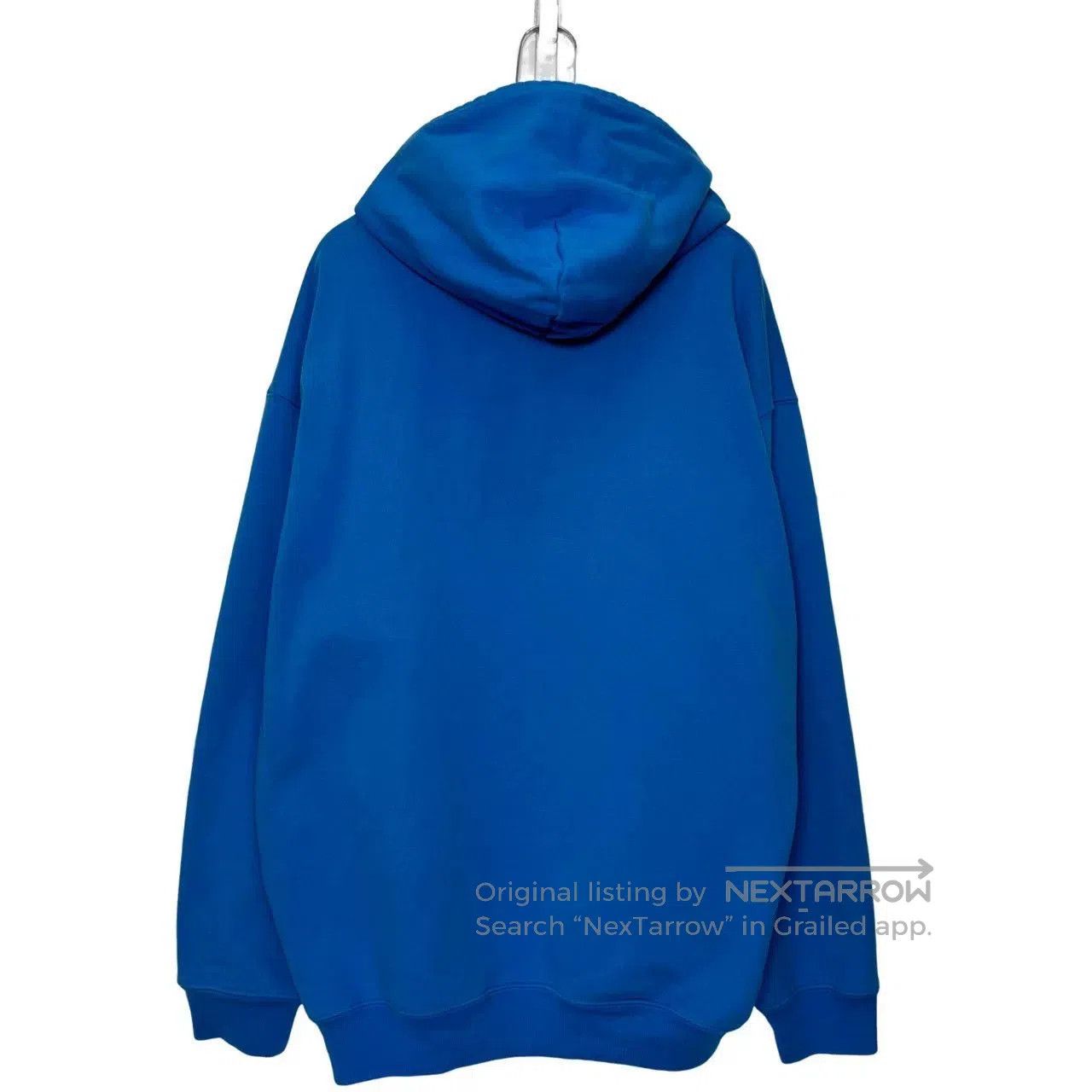 Balenciaga Balenciaga Klein Blue Logo Hoodie. Size US M / EU 48-50 / 2 - 2 Thumbnail